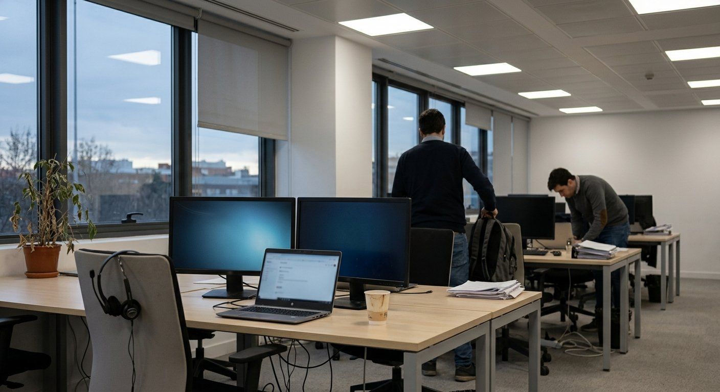 IA en España pone en riesgo hasta dos millones de empleos, sobre todo en oficinas y tareas digitales