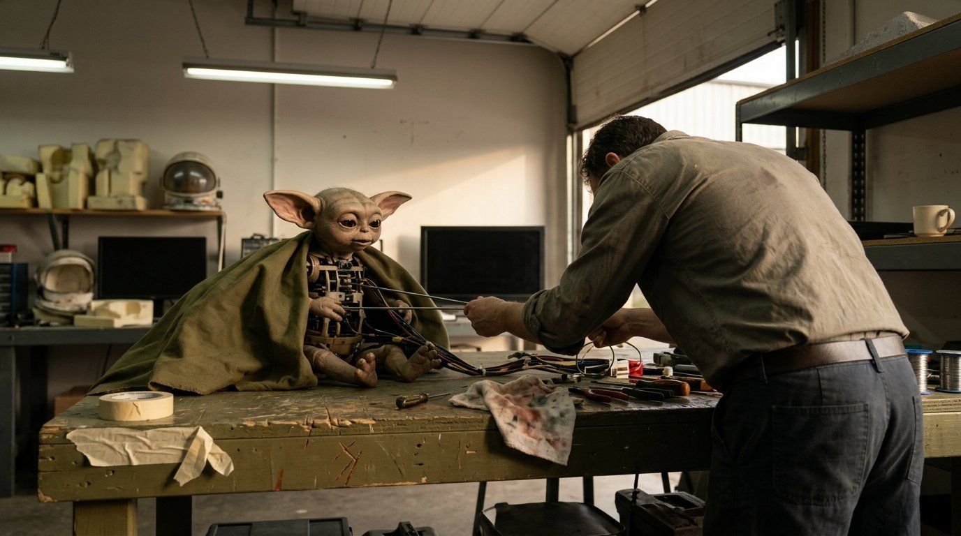 'Star Wars The Mandalorian & Grogu' en cines: Favreau mezcla CGI y marionetas para dar peso real a la saga