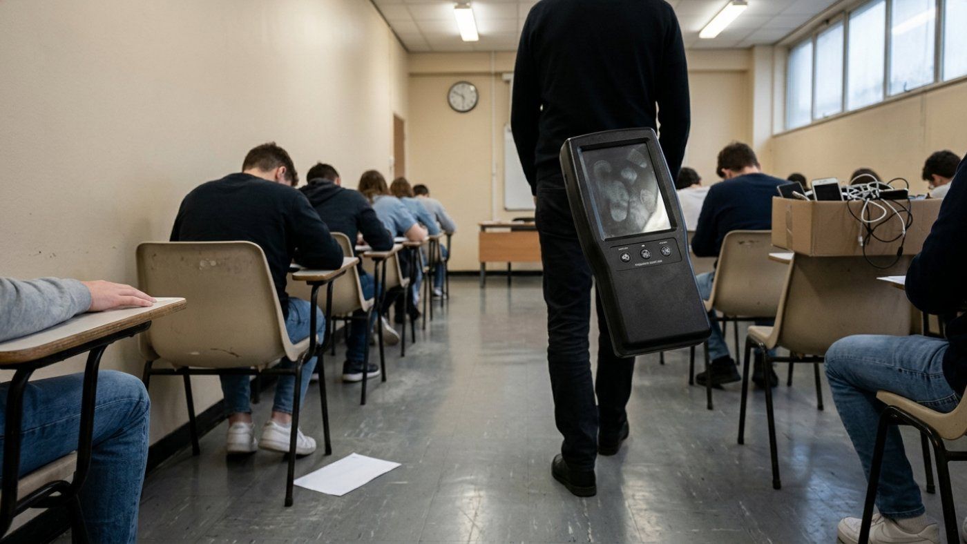 Selectividad 2024: cuatro comunidades usarán detectores de frecuencia para cazar pinganillos y móviles ocultos