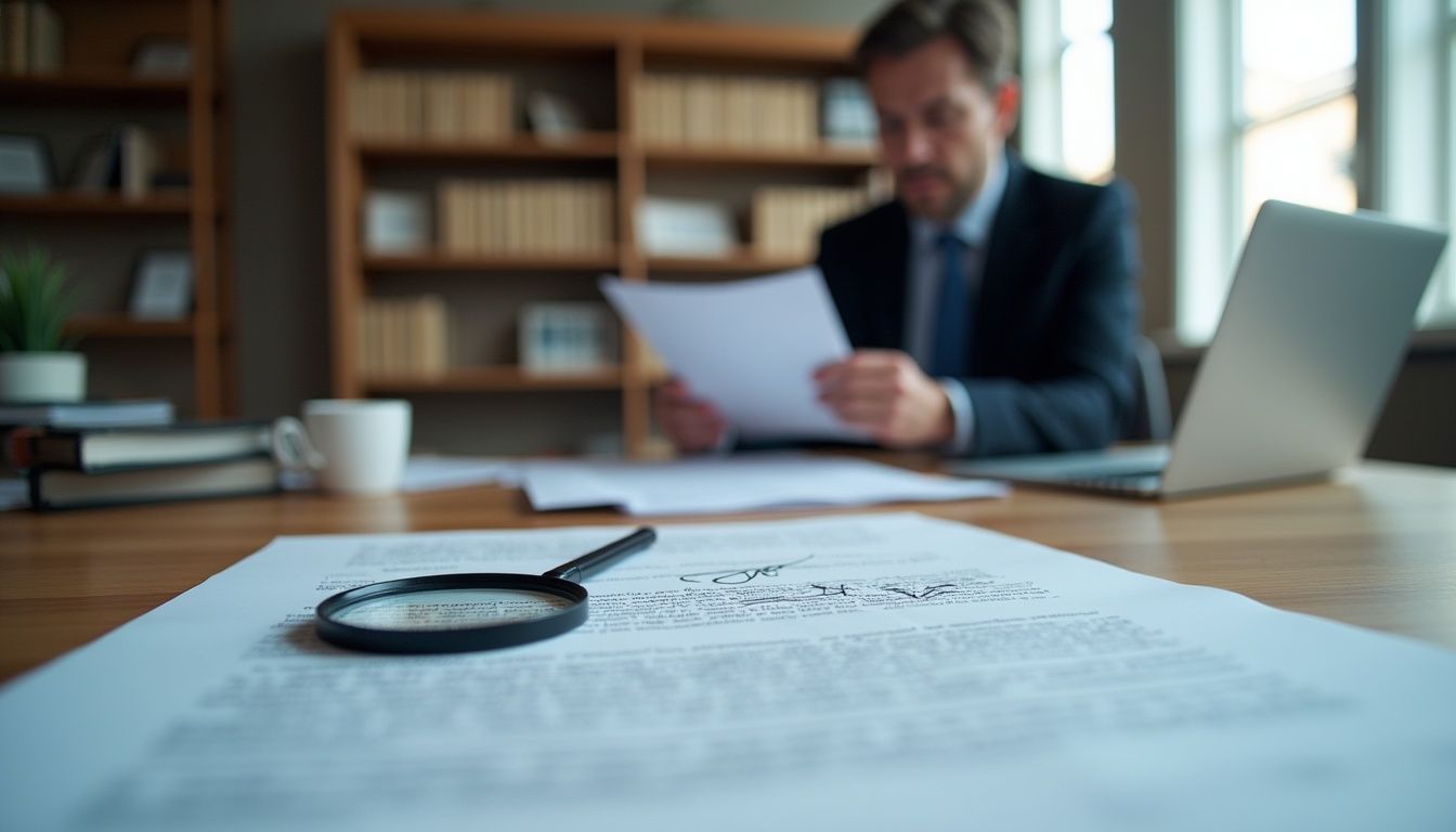 un garabato en un contrato de 120.000 € un garabato en un contrato de 120.000 €