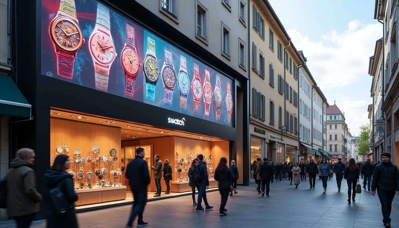 cada reloj AI DADA de swatch es una pieza unica