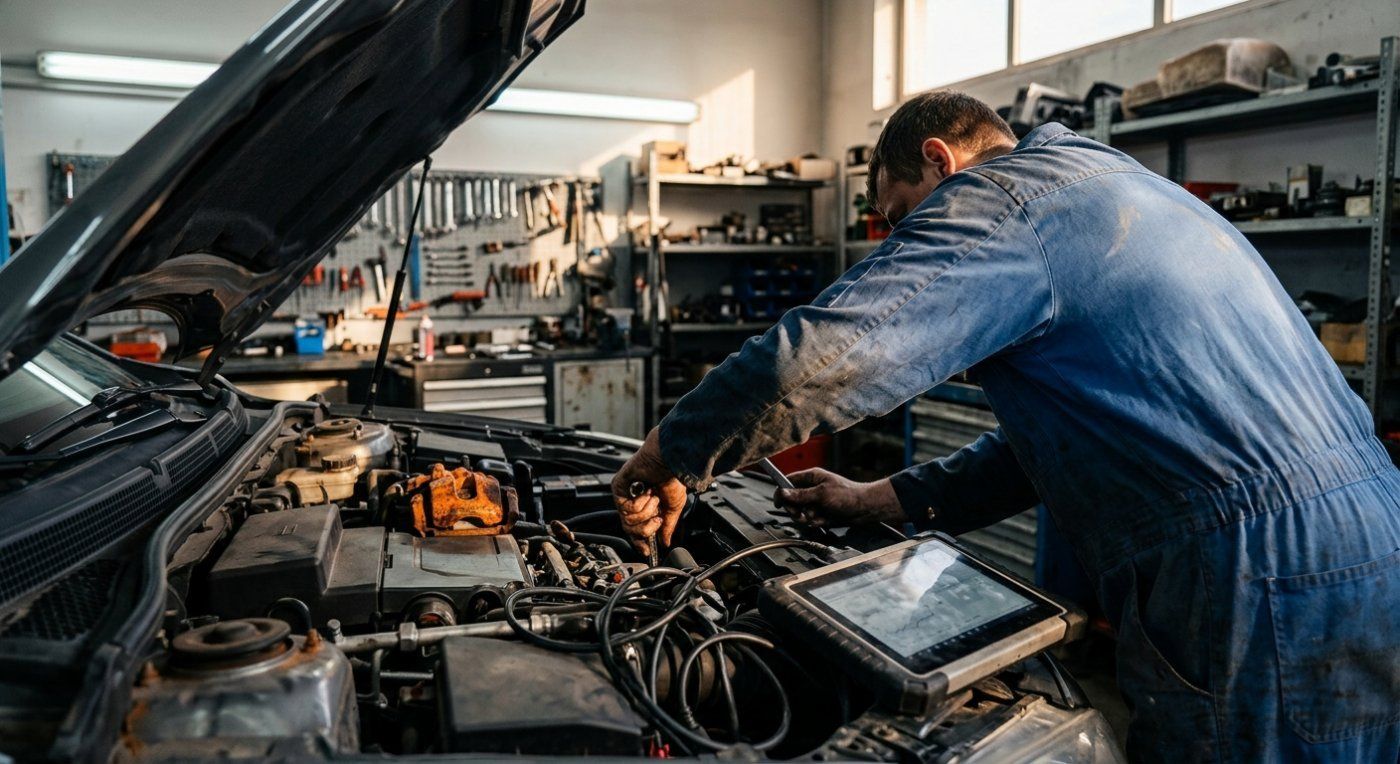 La IA ya llega al 20,3% de las empresas en España, pero mecánicos, electricistas y taxistas dicen que no sustituye el criterio
