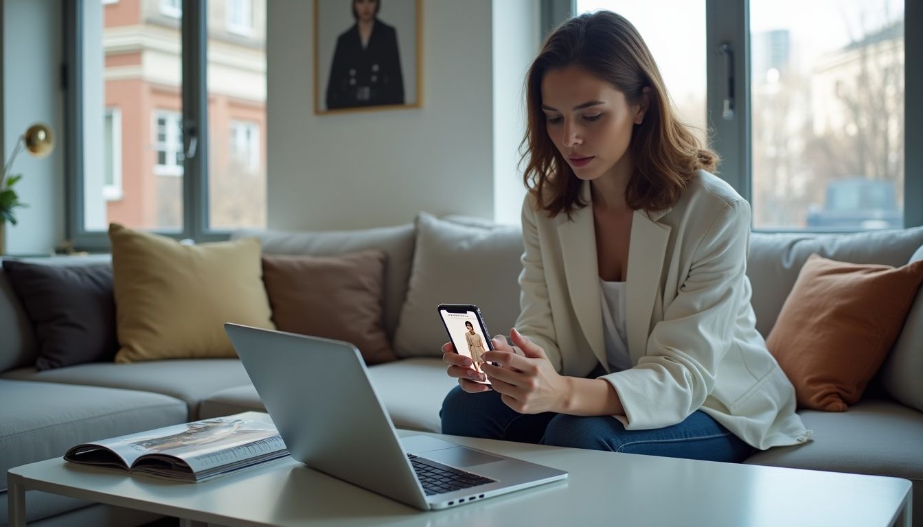 como comprar ropa sin salir de casa. El futuro que lidera Zara