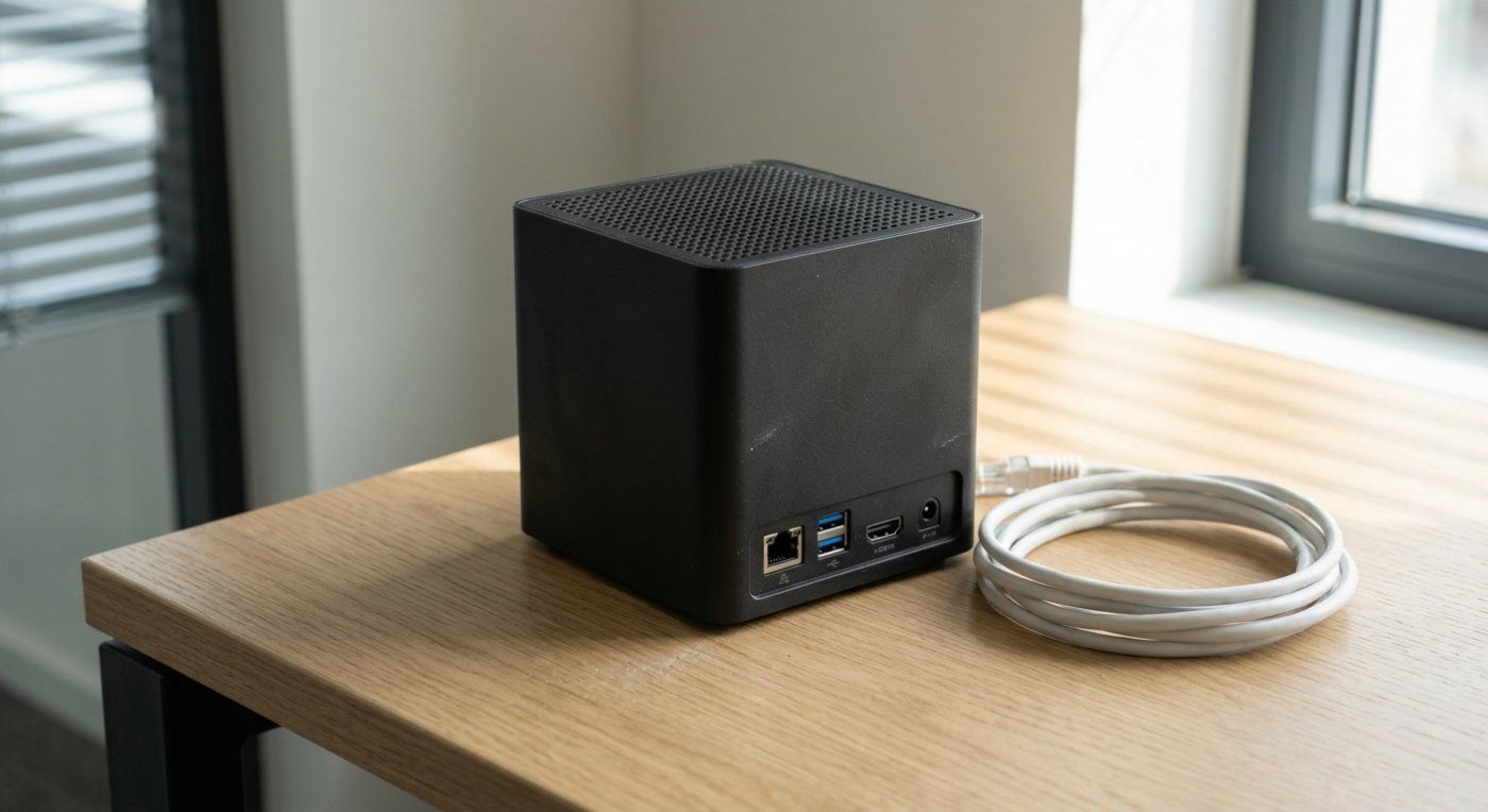 Xiaomi Smart Storage se cuela en la App Store: un cubo negro con HDMI, Ethernet y álbumes con IA
