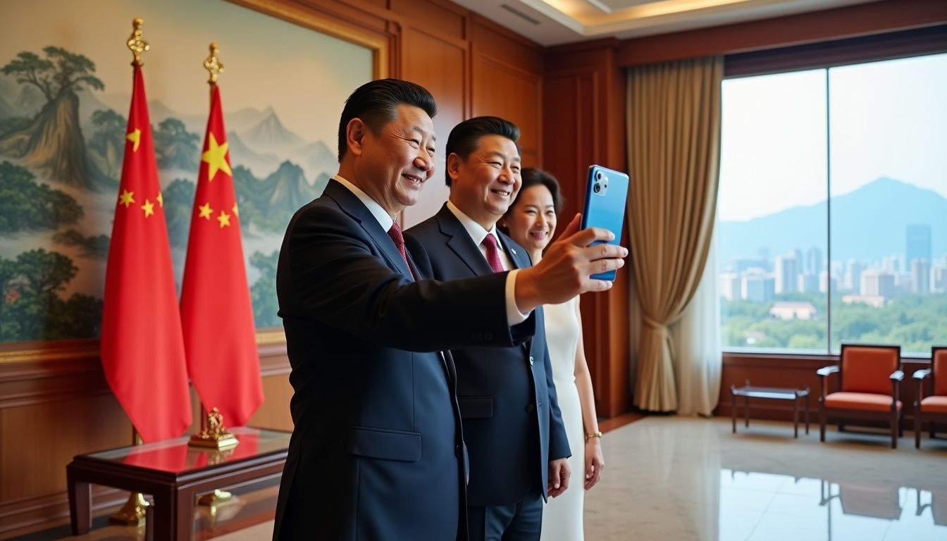 Xi Jinping le regaló un Xiaomi 15 Ultra a Lee Jae Myung: luego se hicieron un selfie en Pekín