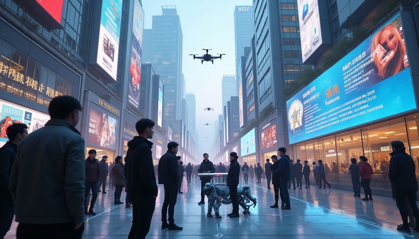 En Liangzhu, con 1,000 renminbi puedes crear el prototipo de un robot en un barrio emprendedor