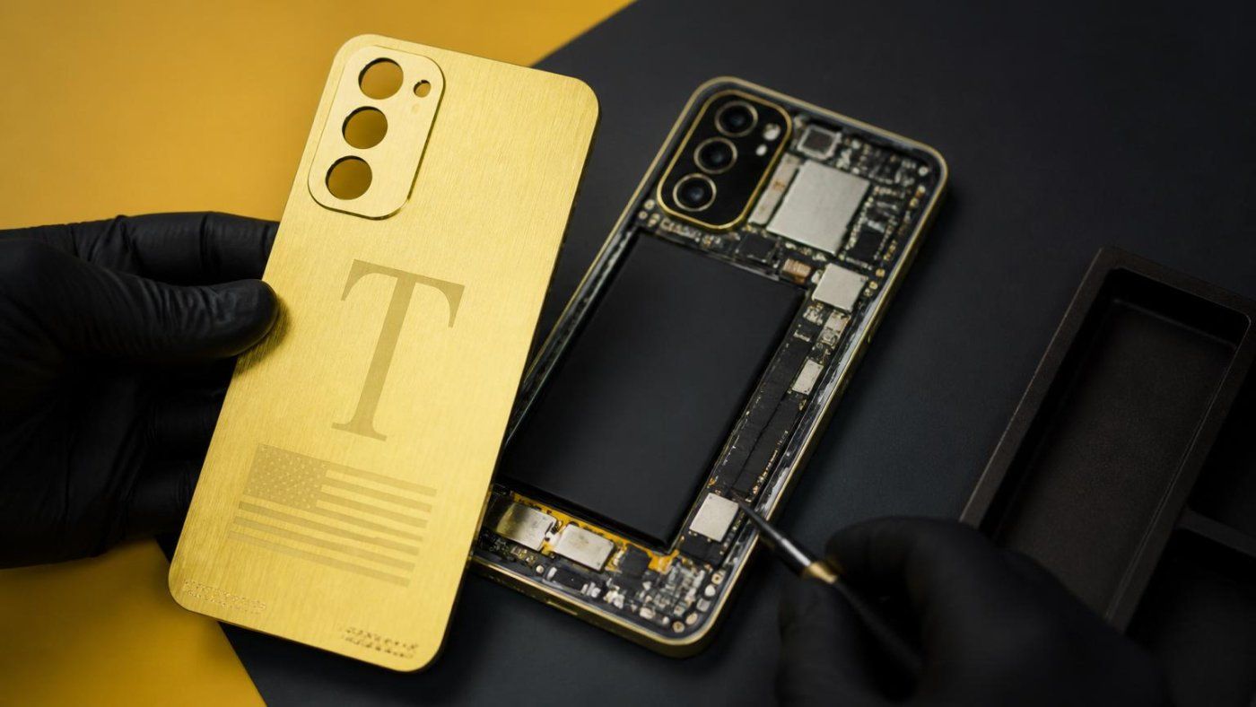Trump Mobile T1: el móvil 'hecho en EE. UU.' resulta ser un HTC U24 Pro con cambios mínimos