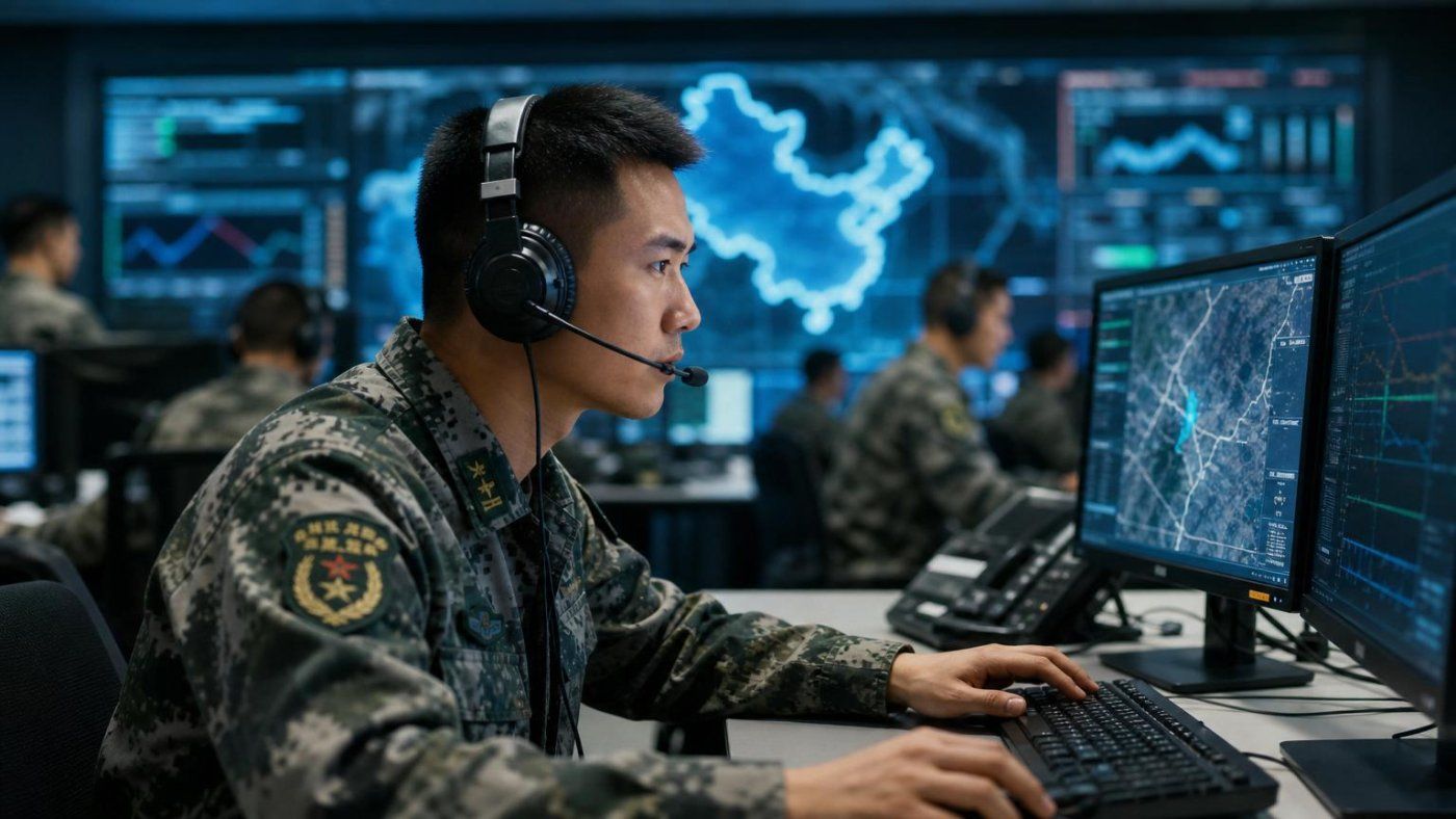 China quiere usar IA para engañar en guerra electrónica y bloquear drones a 5.000 km sin satélites