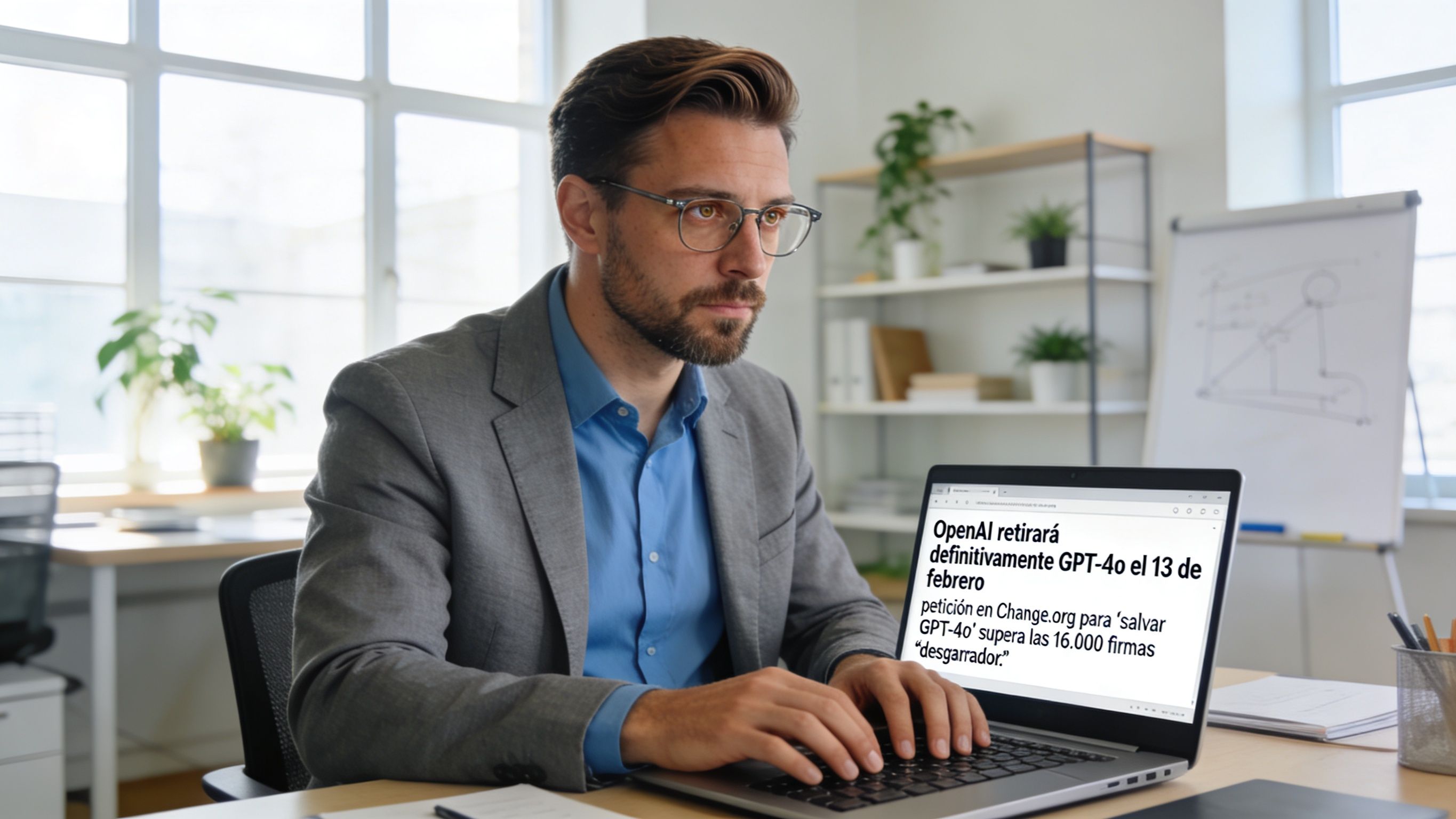 Solo el 0,1% sigue usando GPT-4o, pero 16.000 piden que no lo apaguen