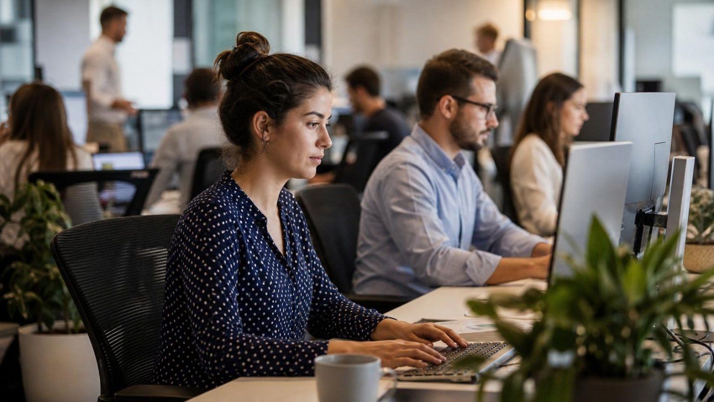 IA generativa eleva un 10,2% el empleo administrativo en casi 22.000 empresas, pero Oracle ya recortó 21.000 puestos