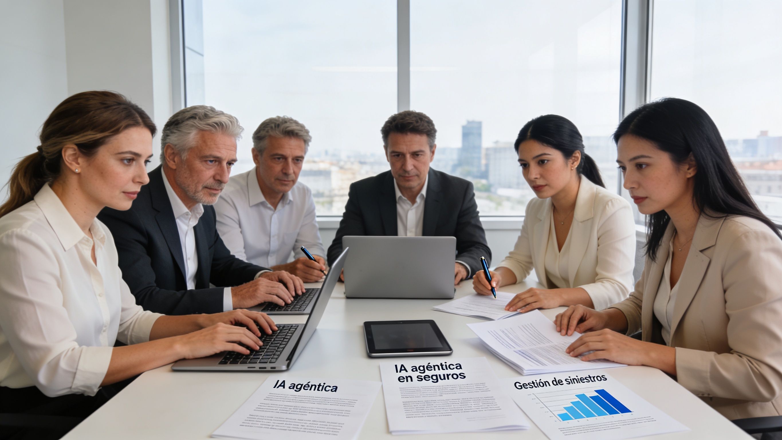 La IA agéntica ya clasifica siniestros y verifica documentos en segundos, sin intervención humana directa