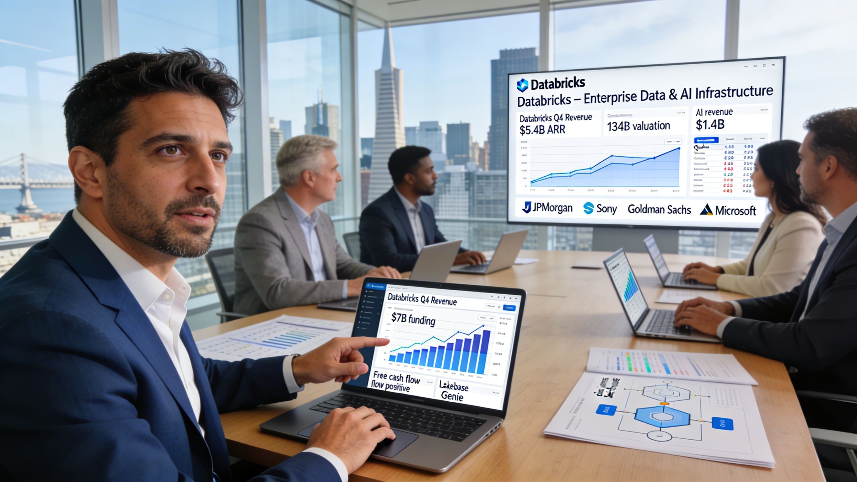 Databricks levanta 7.000 millones y ya vale 134.000 millones: la infraestructura oculta de la IA