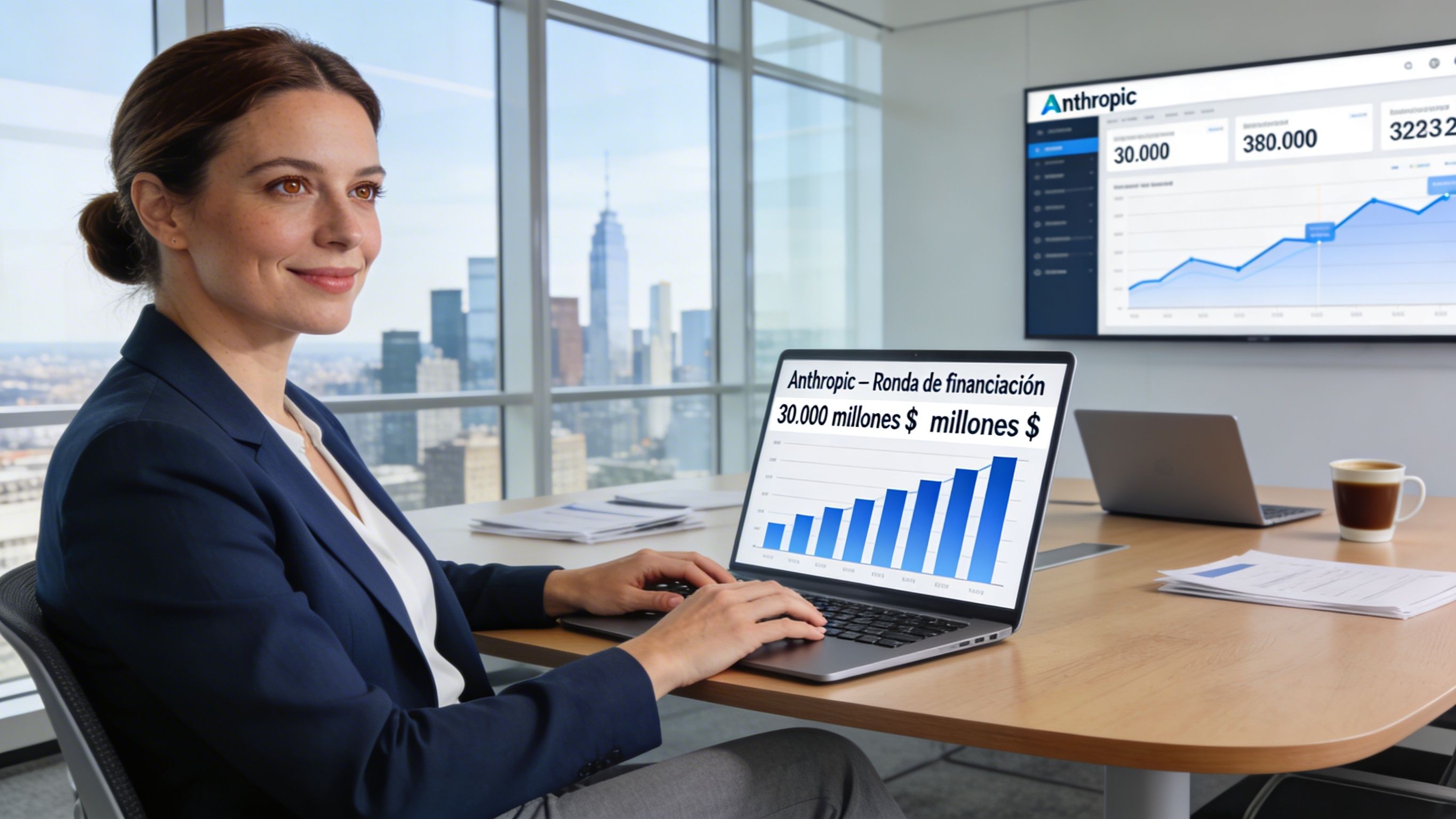 Anthropic recauda 30.000 millones y dispara su valoración hasta 380.000 millones de dólares