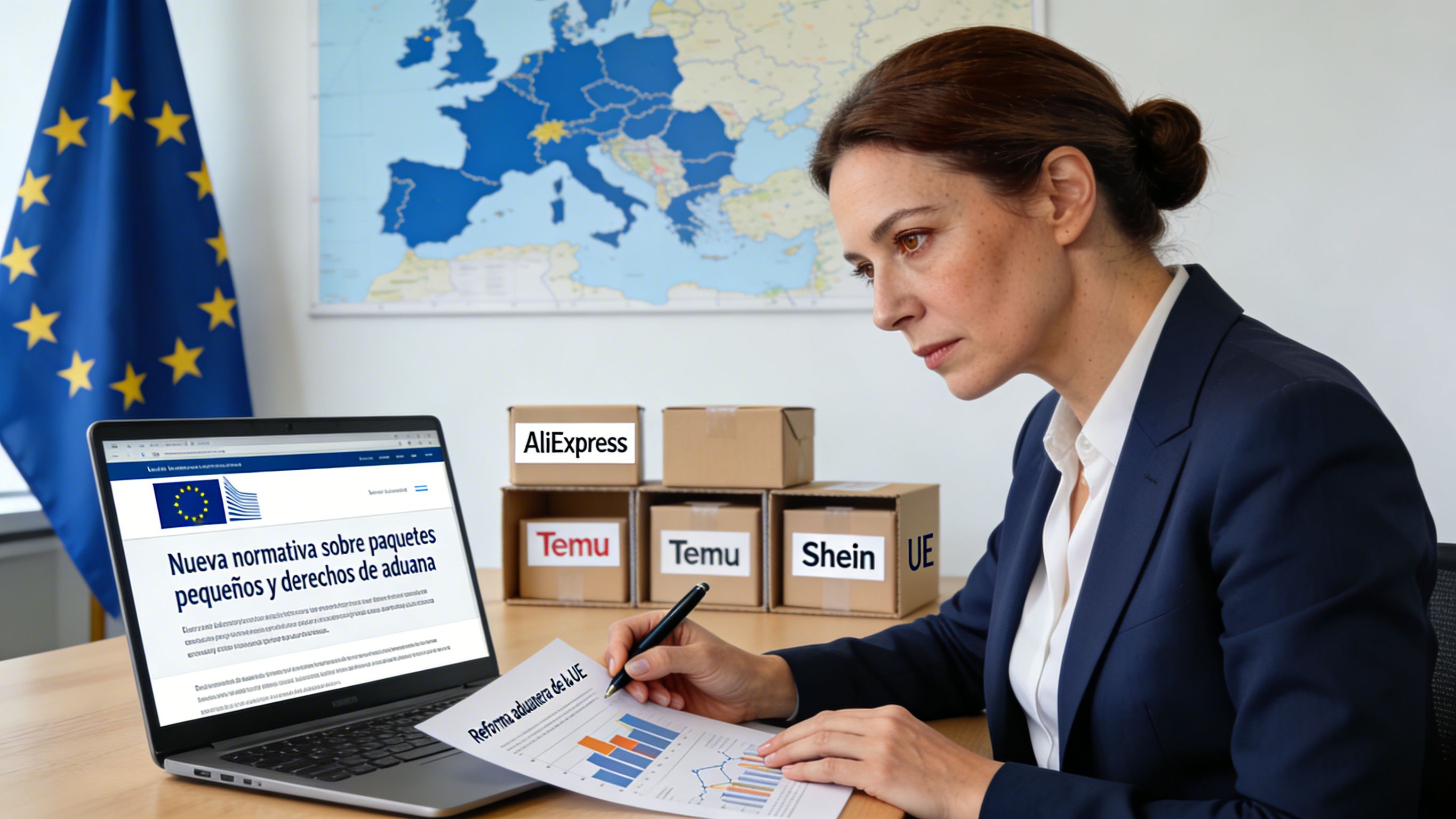 En 2026 pagarás 3 € por cada producto que compres fuera de la UE, aunque cueste solo 1 €