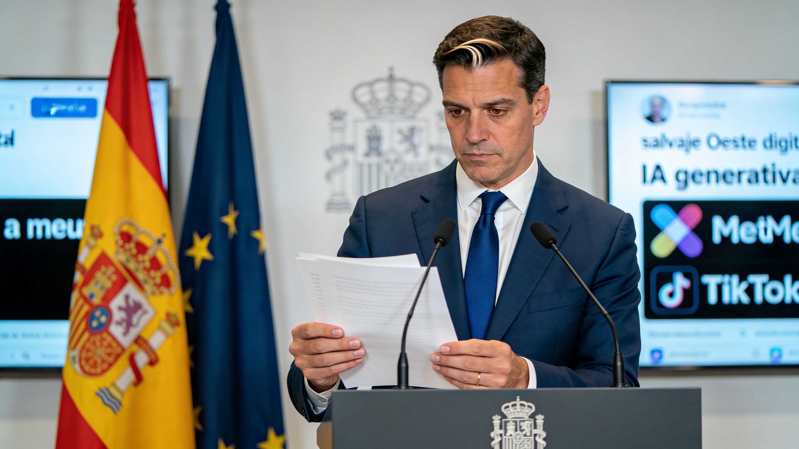 España pide a la Fiscalía investigar a X, Meta y TikTok por porno infantil creado con IA España pide a la Fiscalía investigar a X, Meta y TikTok por porno infantil creado con IA