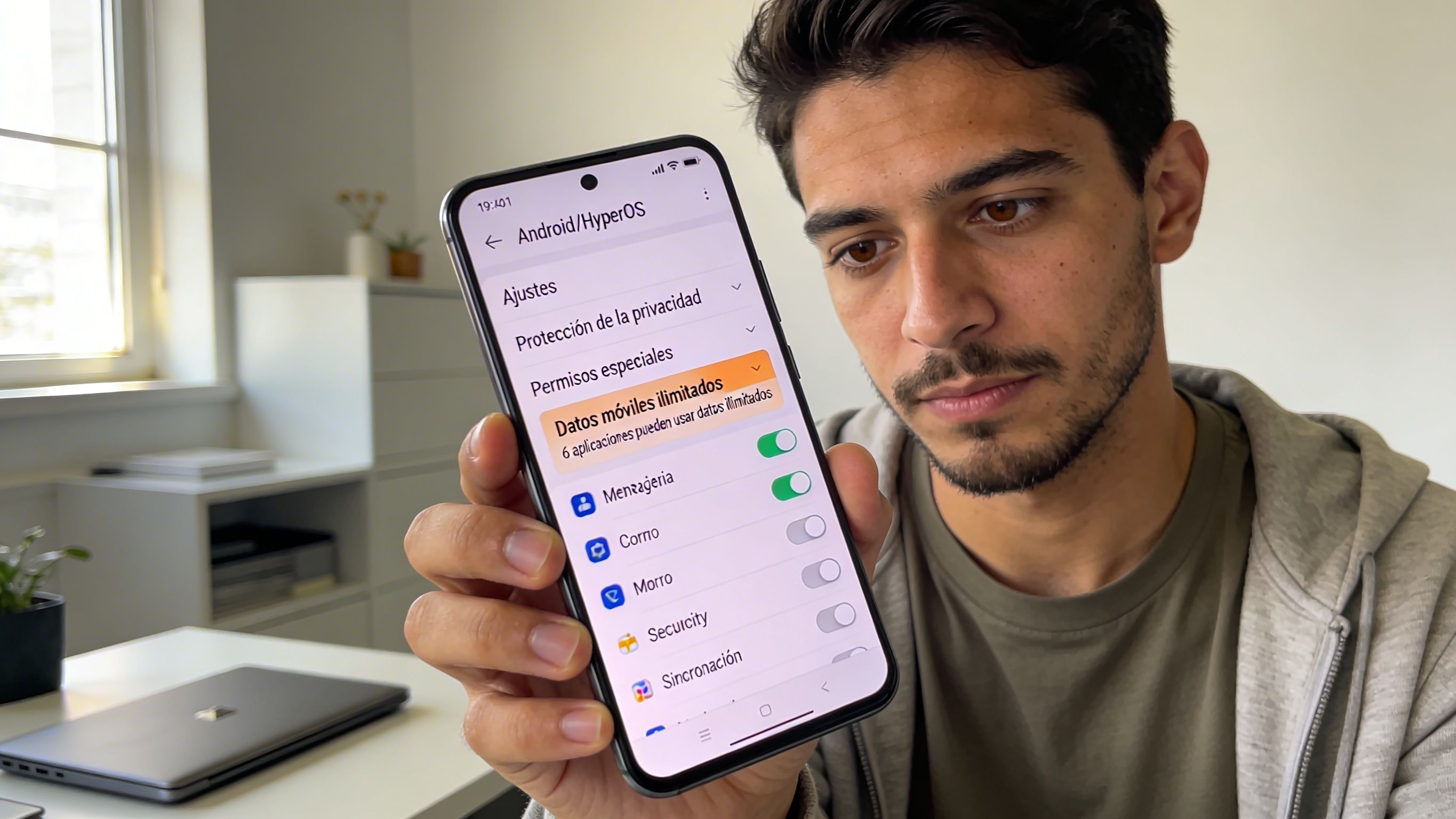 En un móvil con HyperOS, 6 apps tenían datos móviles ilimitados sin que su dueño lo supiera