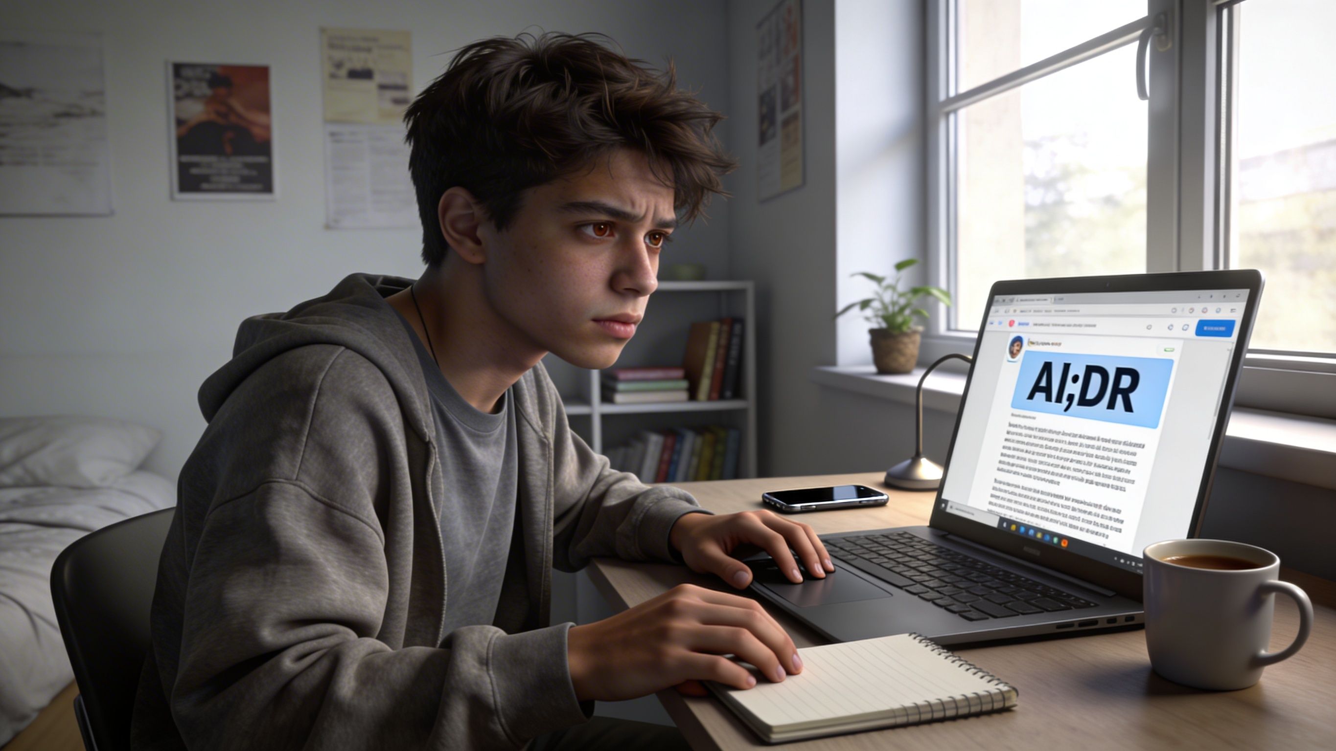 De «TL;DR» a «AI;DR»: cuando la generación Z se niega a leer a las máquinas