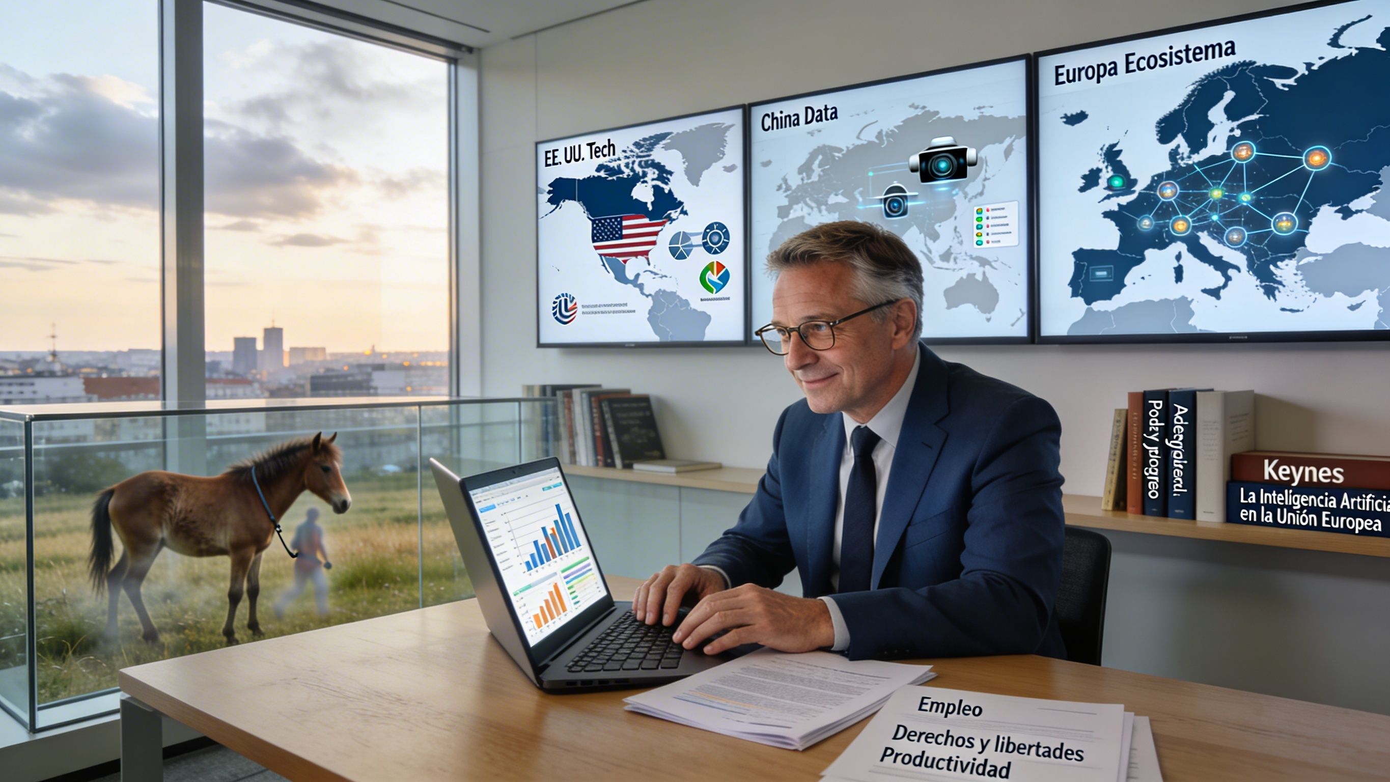 La IA redefine el empleo, la democracia y hasta lo que llamamos condición humana La IA redefine el empleo, la democracia y hasta lo que llamamos condición humana