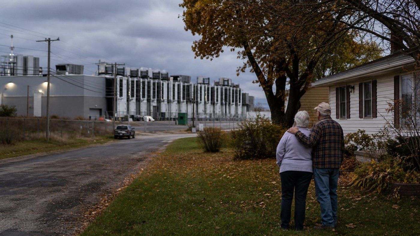 Hyperscale Data sufre una demanda en Michigan por un zumbido de centro de datos que vecinos comparan con una aspiradora
