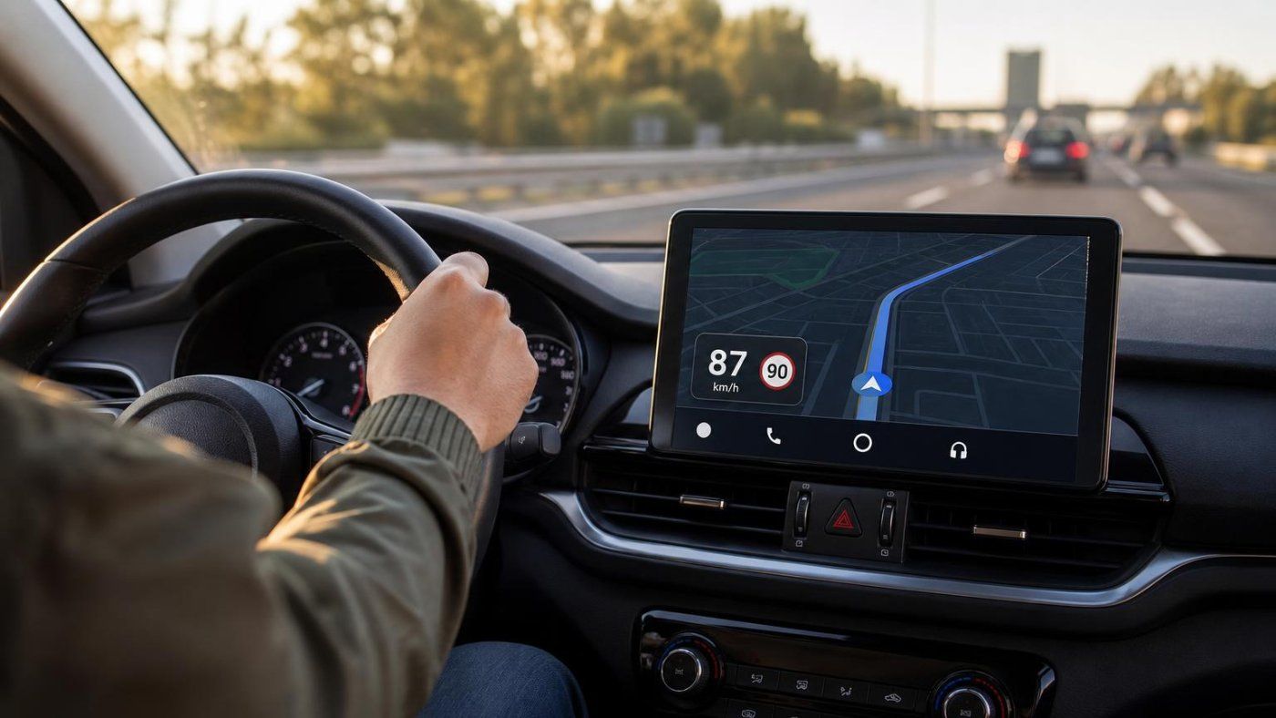 Google Maps añade velocímetro en Android Auto, pero solo aparece por activación remota