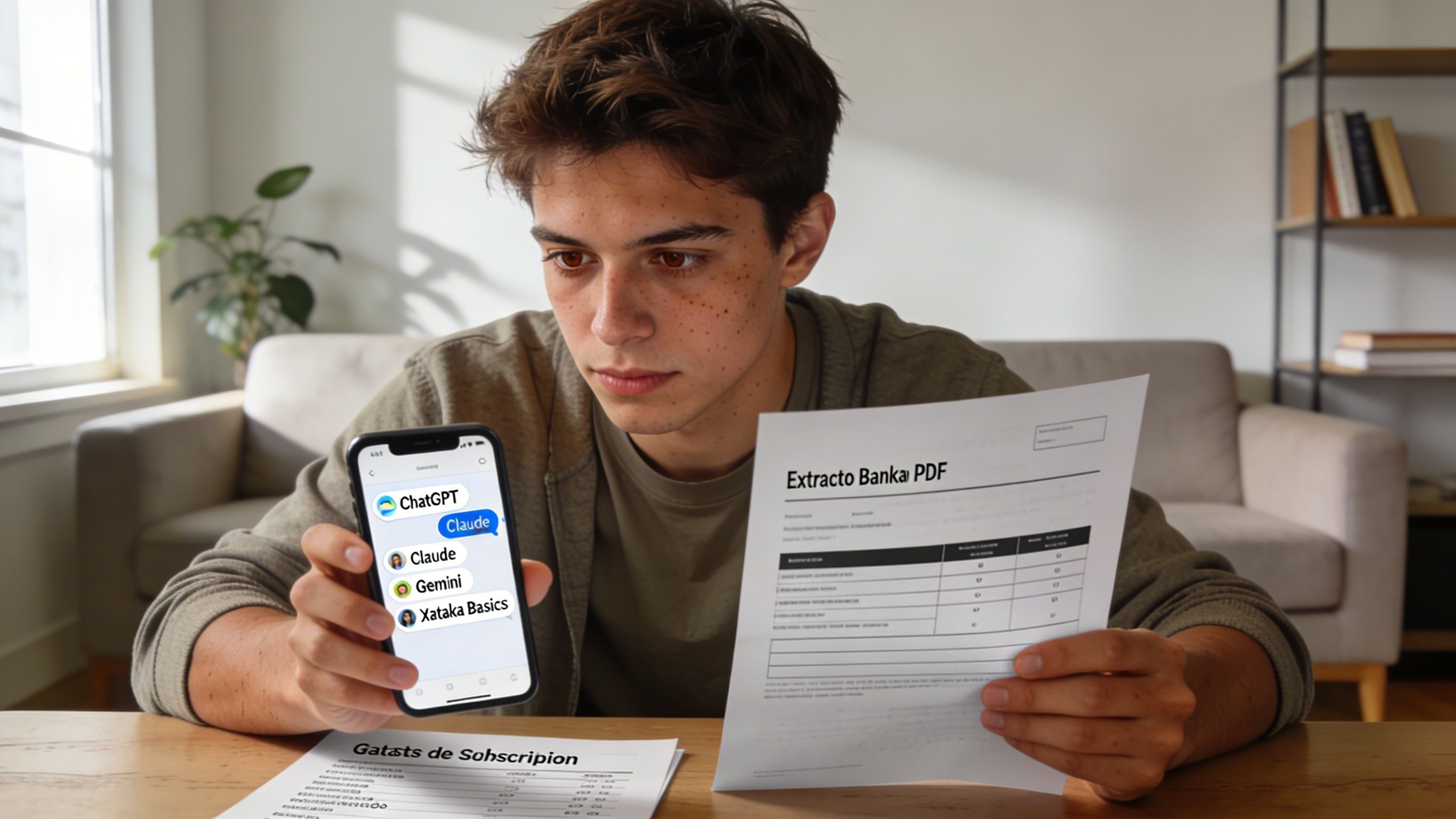 Cómo una IA convierte tu extracto bancario en un detector de fugas de más de 350 € al año Cómo una IA convierte tu extracto bancario en un detector de fugas de más de 350 € al año