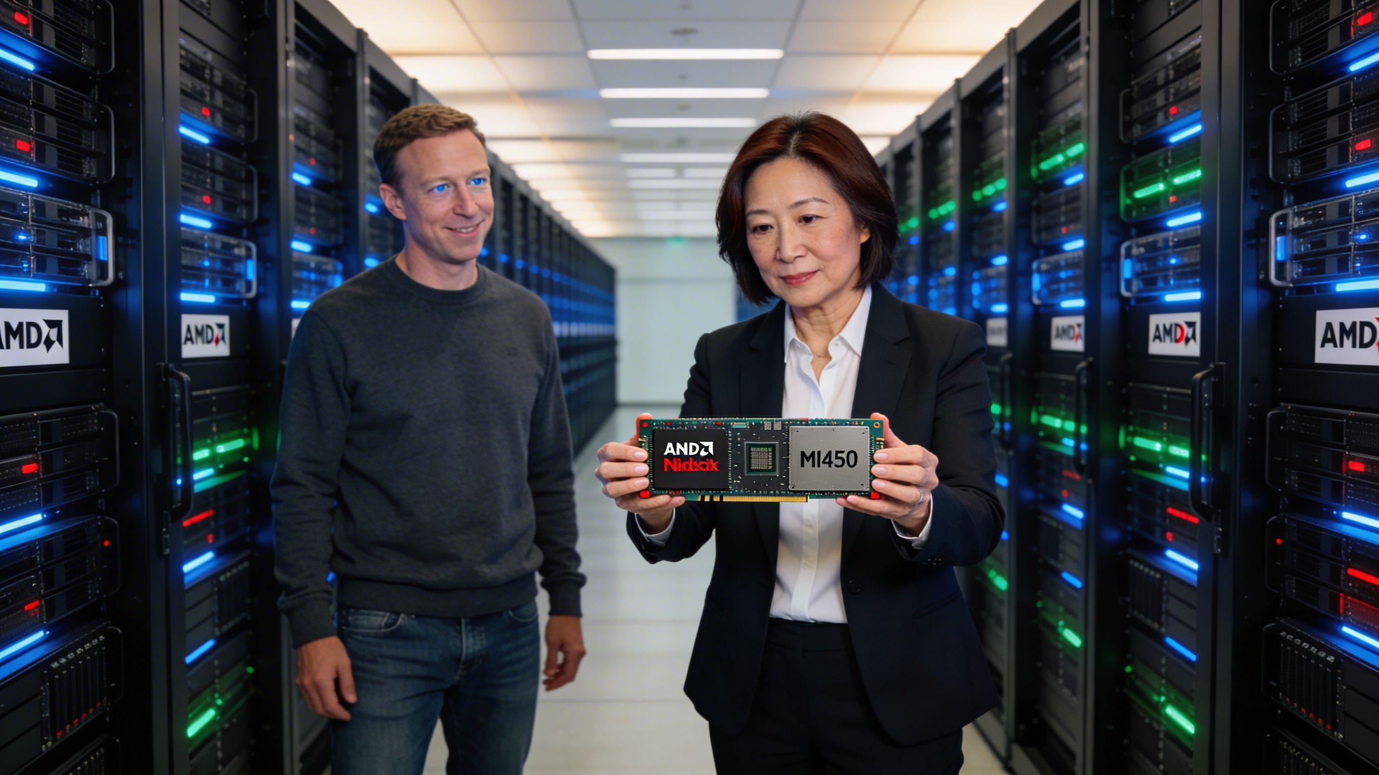 AMD y Meta firman un pacto de 60.000 millones para seis gigavatios de cómputo de IA AMD y Meta firman un pacto de 60.000 millones para seis gigavatios de cómputo de IA