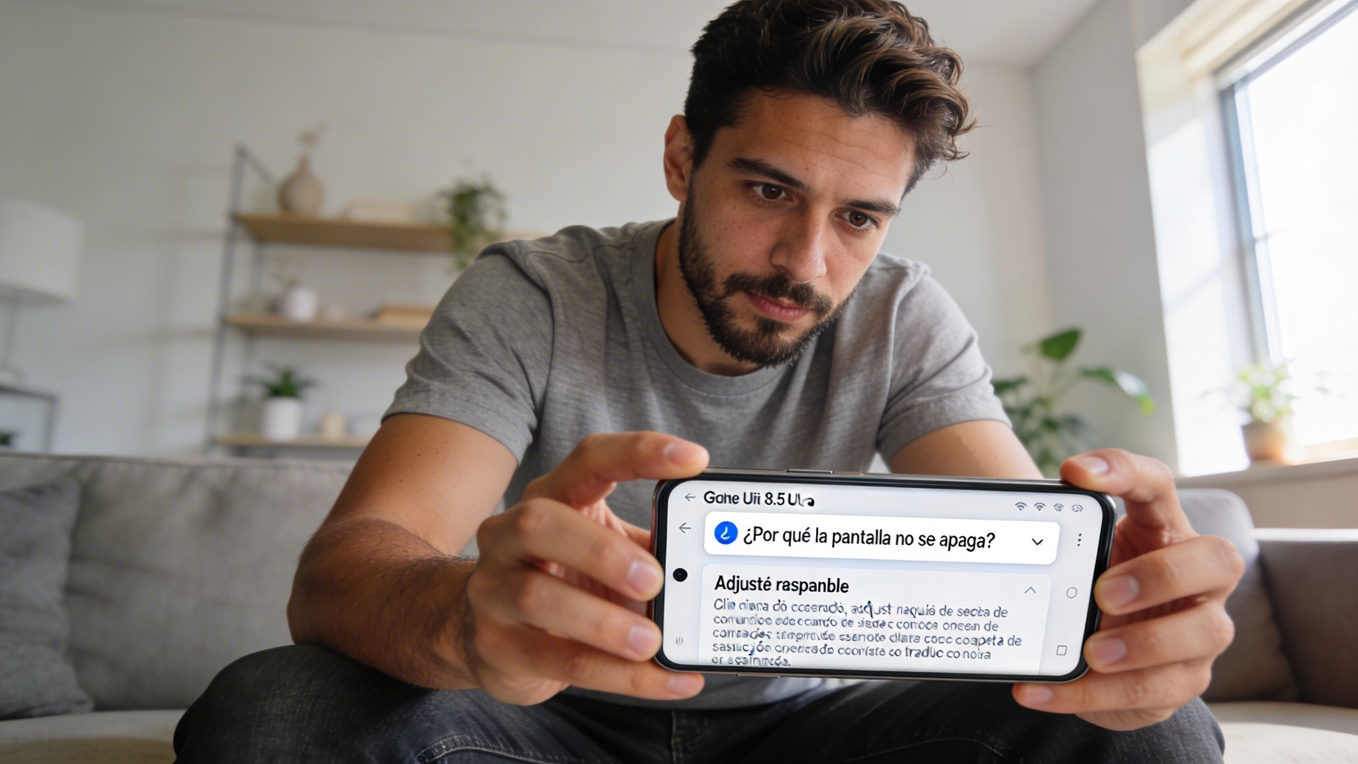 One UI 8.5 te dice por qué la pantalla no se apaga y te lleva directo al ajuste oculto One UI 8.5 te dice por qué la pantalla no se apaga y te lleva directo al ajuste oculto