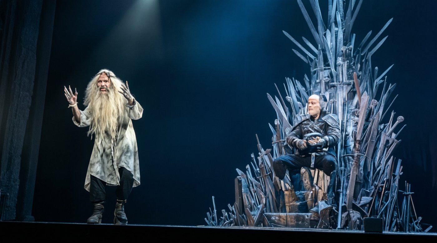 'Juego de Tronos' llega al teatro en Birmingham con 'El Rey Loco', la caída de Aerys II abre la obra 'Juego de Tronos' llega al teatro en Birmingham con 'El Rey Loco', la caída de Aerys II abre la obra