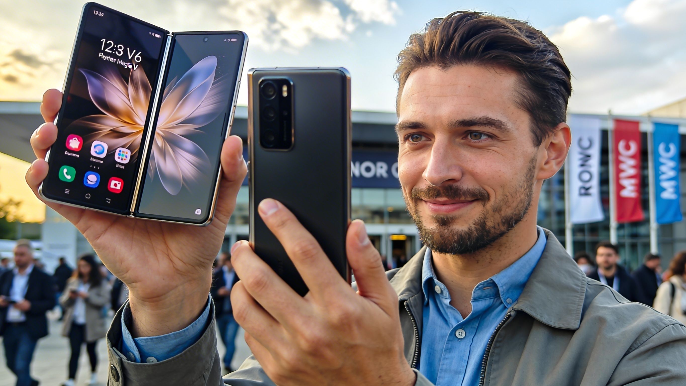 El plegable de 4 mm que resiste agua a presión: así es el Honor Magic V6 El plegable de 4 mm que resiste agua a presión: así es el Honor Magic V6