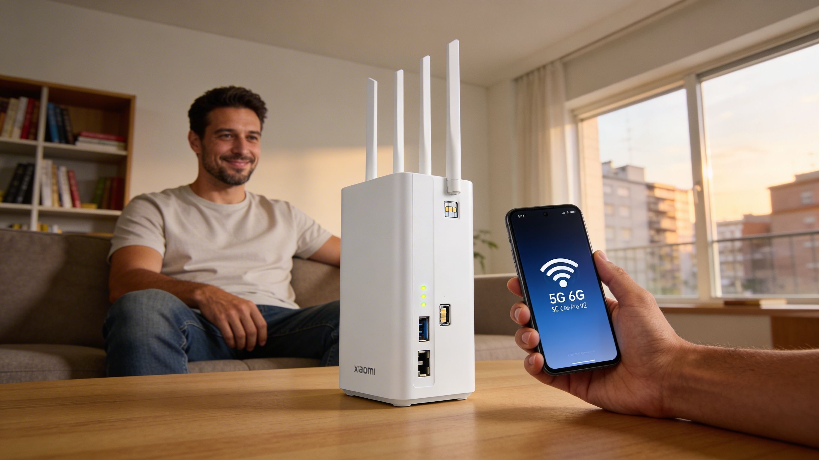 De la fibra al aire: cómo un router 5G de 299,99 € convierte tu SIM en WiFi 6 de 5378 Mbps