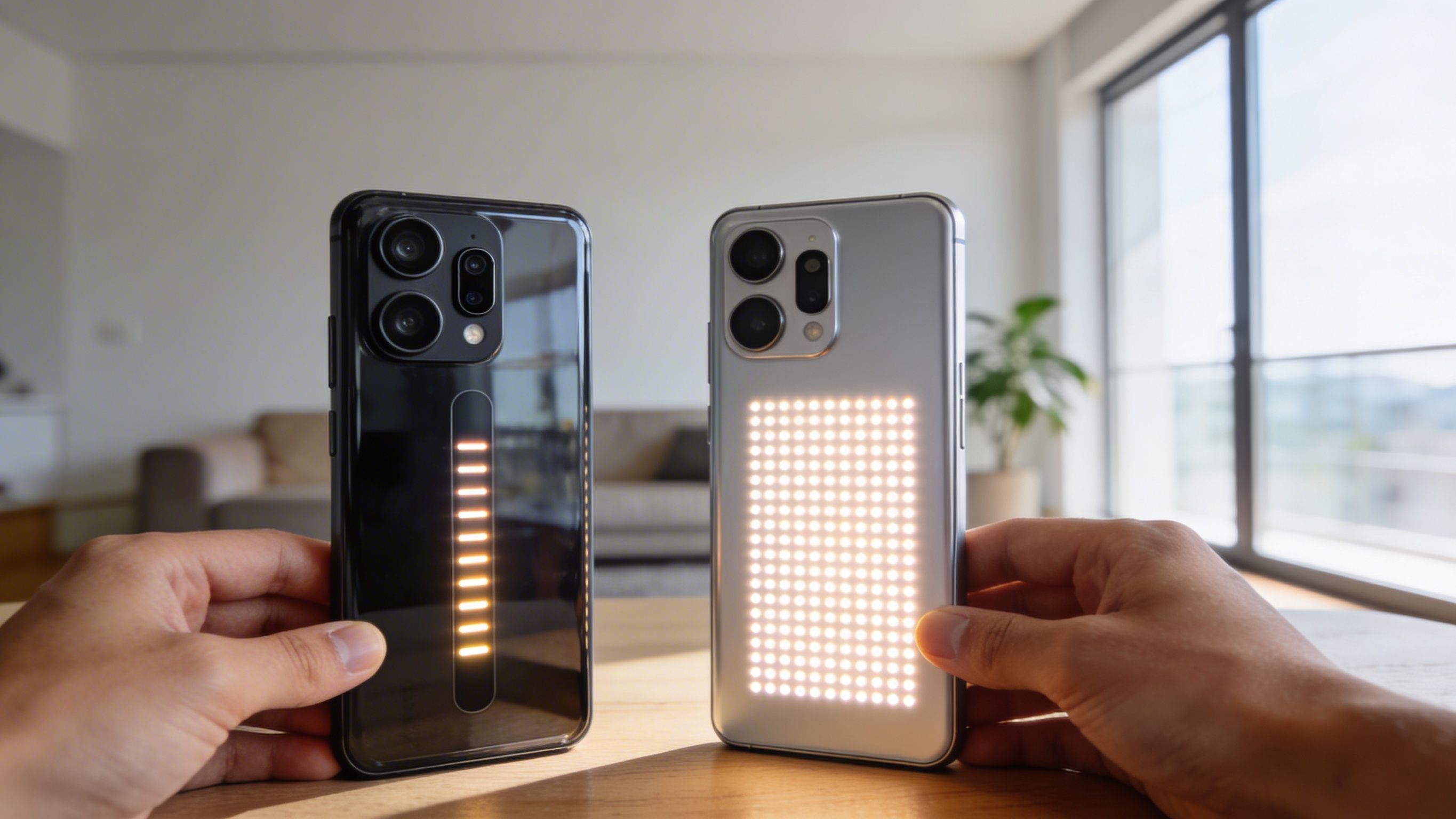 De 349 a 550 €: Nothing mete diseño, periscopio y IA en la gama media de 2026