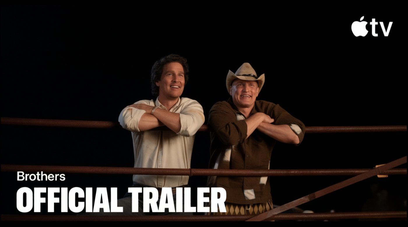 'Brothers' en Apple TV+ reúne a Matthew McConaughey y Woody Harrelson como posibles hermanos: estreno el 23 de septiembre