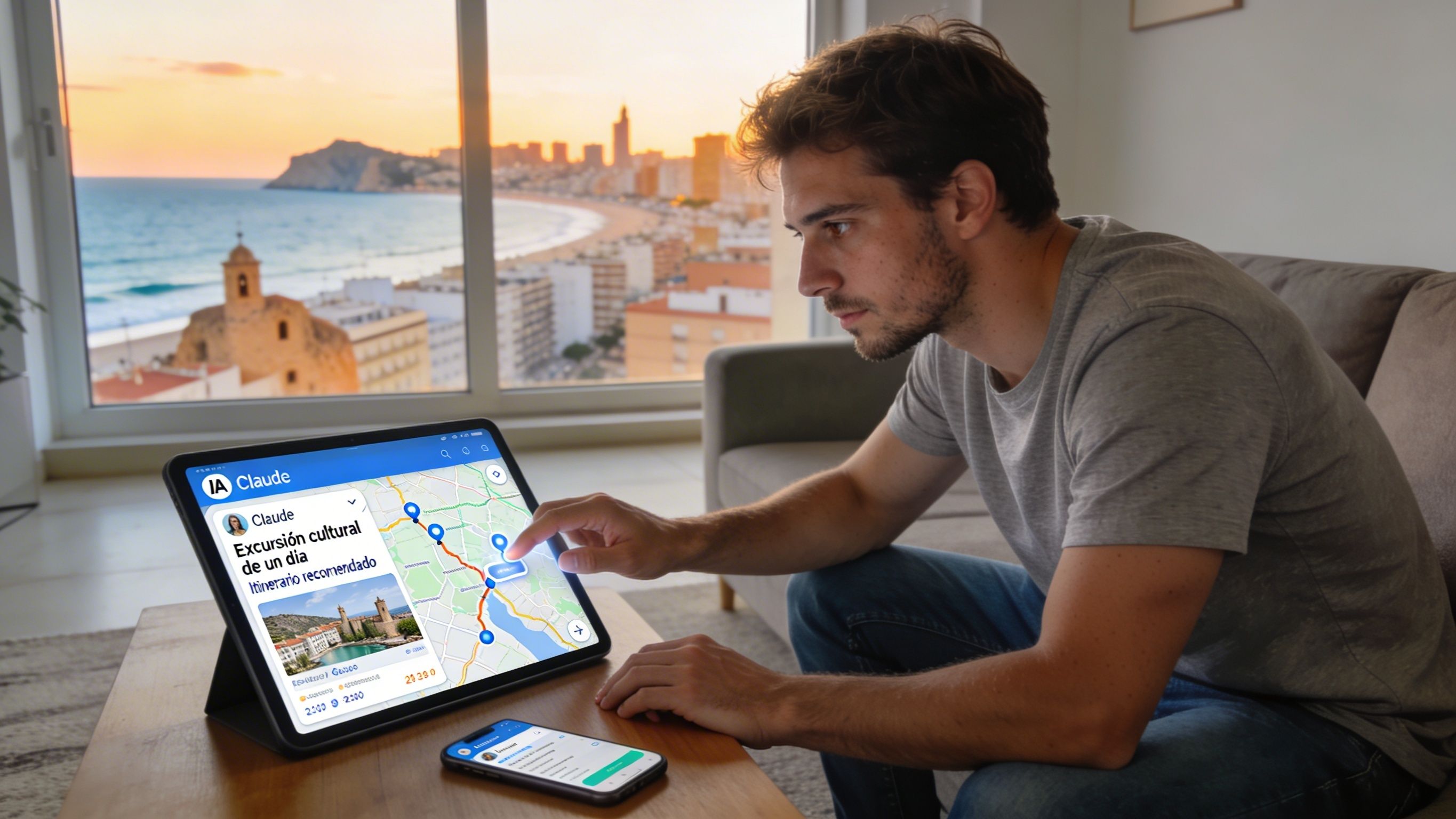 De 'no sé adónde ir' a itinerario completo con Maps: así planifica Claude tu día libre