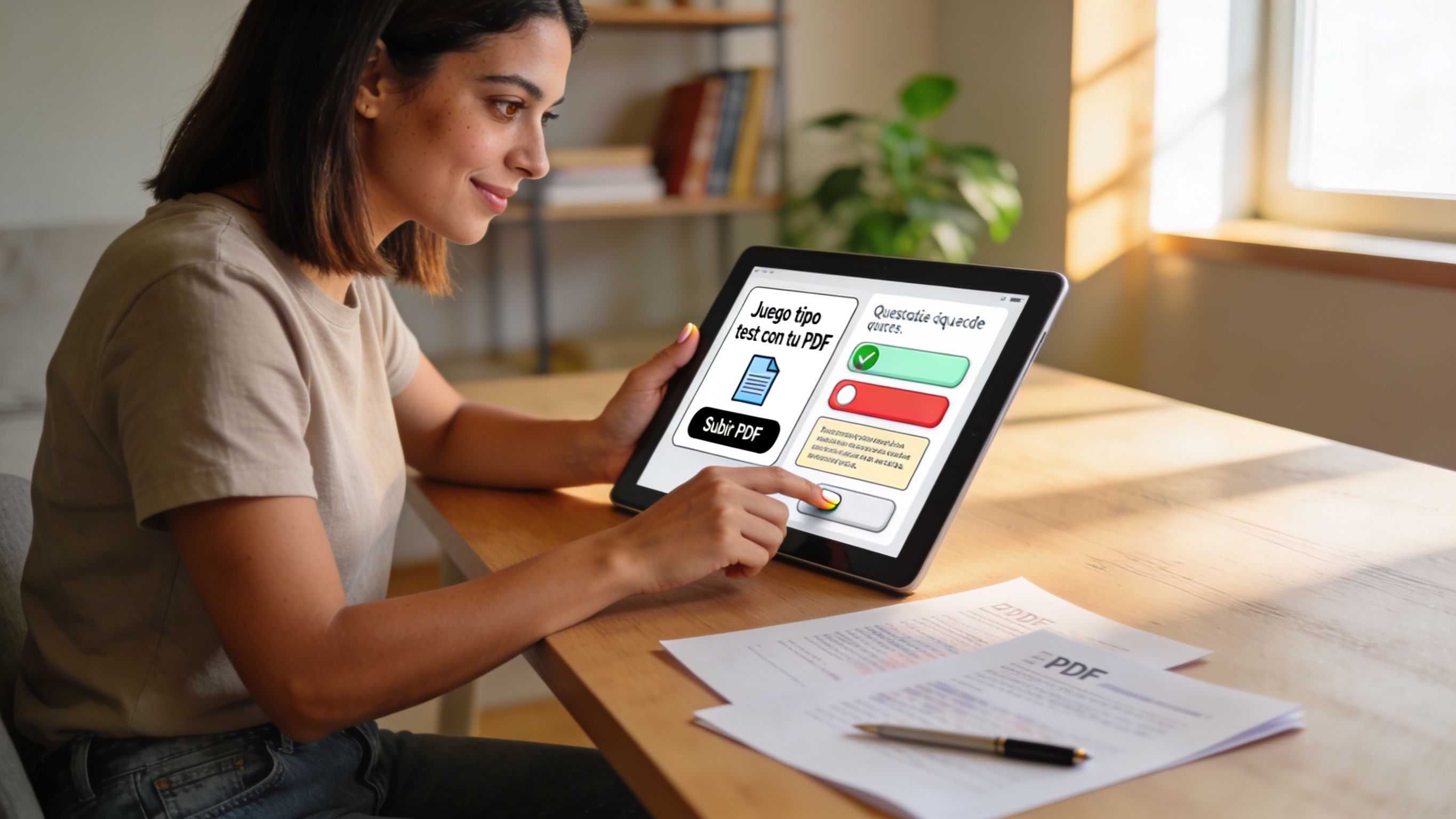 Convierte cualquier PDF en un juego de preguntas en segundos: así funciona la IA detrás