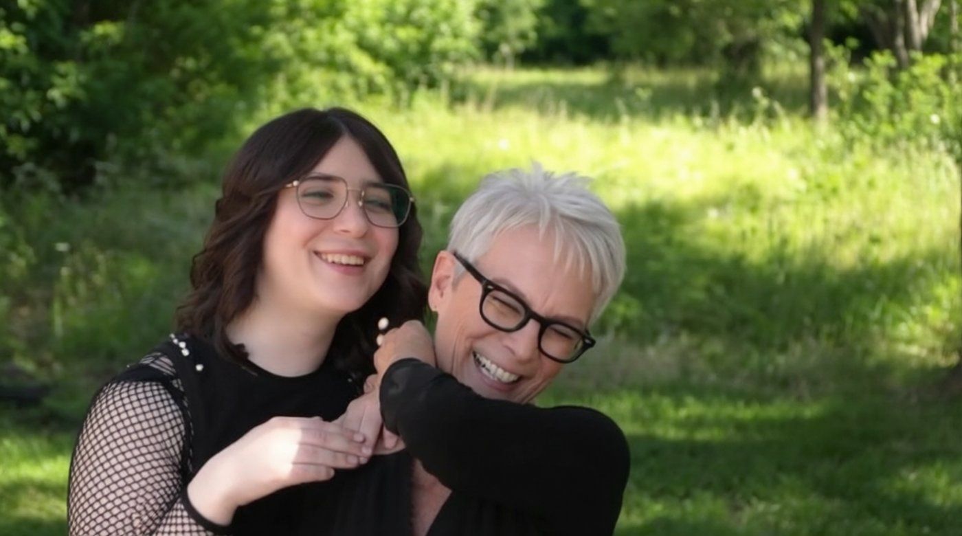 Jamie Lee Curtis acompañó a Ruby Guest en su transición y ofició su boda cosplay en el jardín familiar
