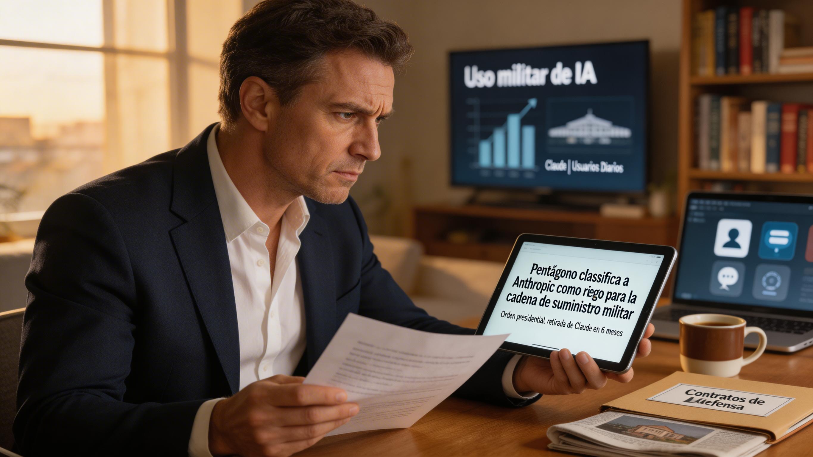 El Pentágono veta a Anthropic por negarse a dar autonomía total a armas letales