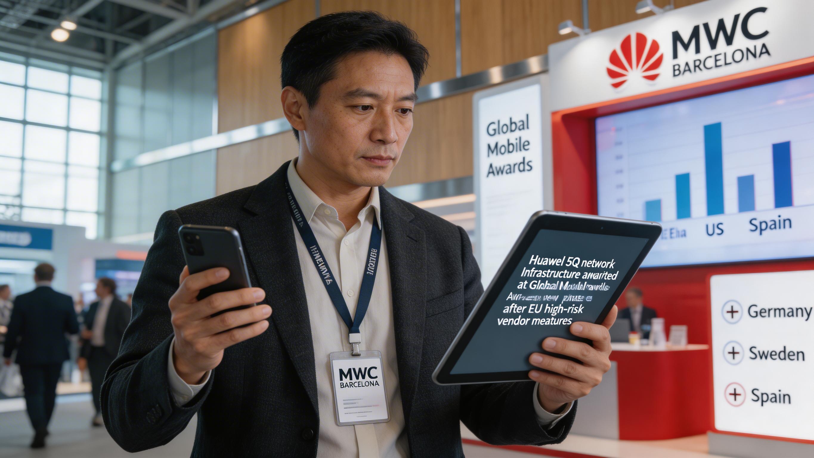 Huawei atraviesa el MWC “como un río subterráneo” en pleno clima de desconfianza geopolítica