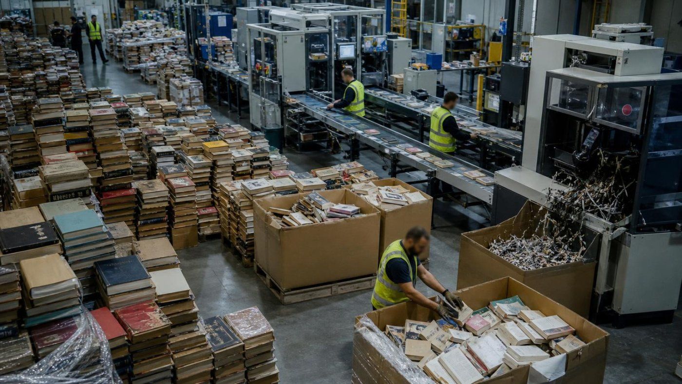 CEDRO alerta: libros usados acaban en IA sin autorización tras compras masivas para digitalizarlos