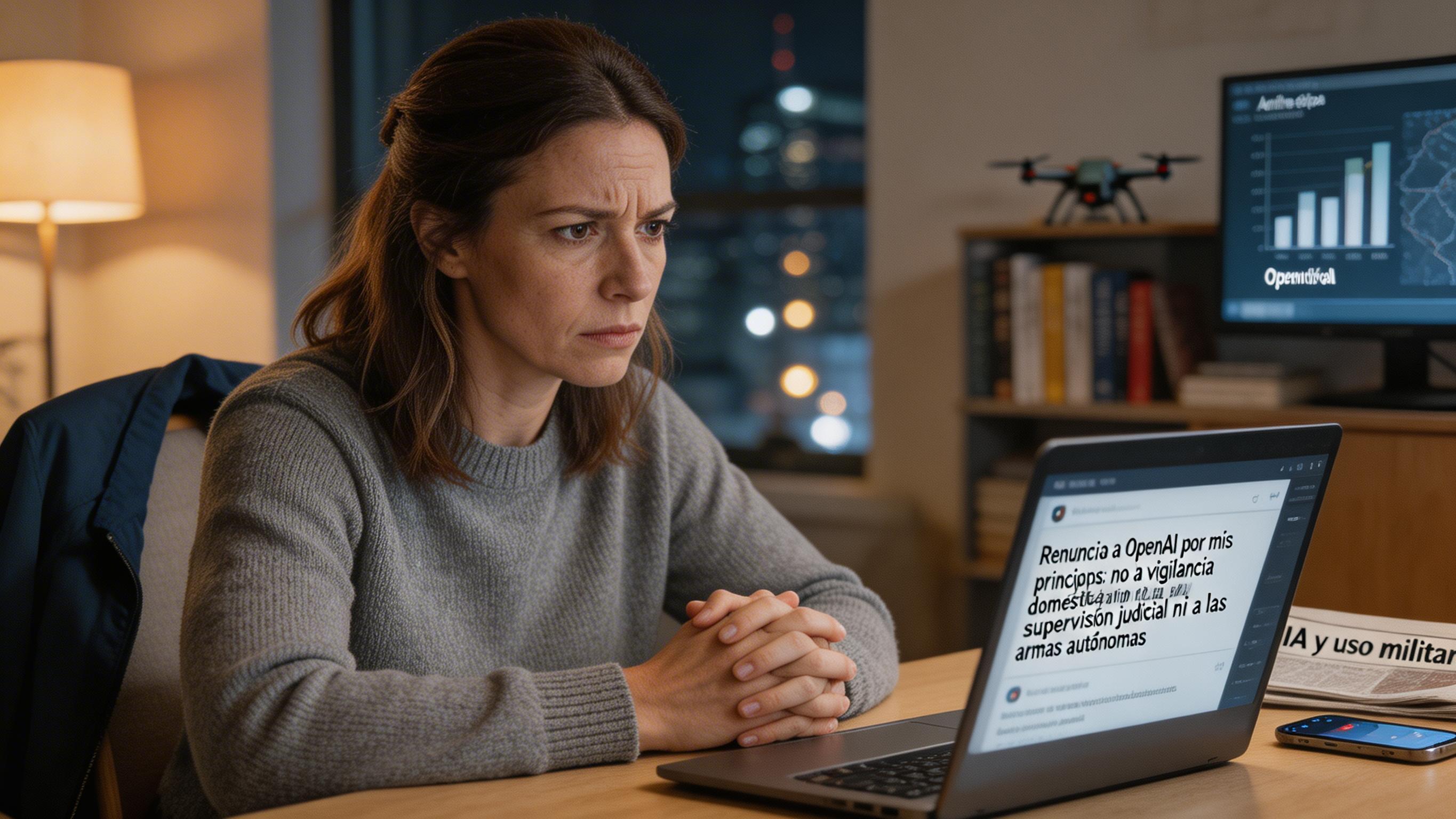 La dimisión ética que sacude a OpenAI: por qué Caitlin Kalinowski dijo basta