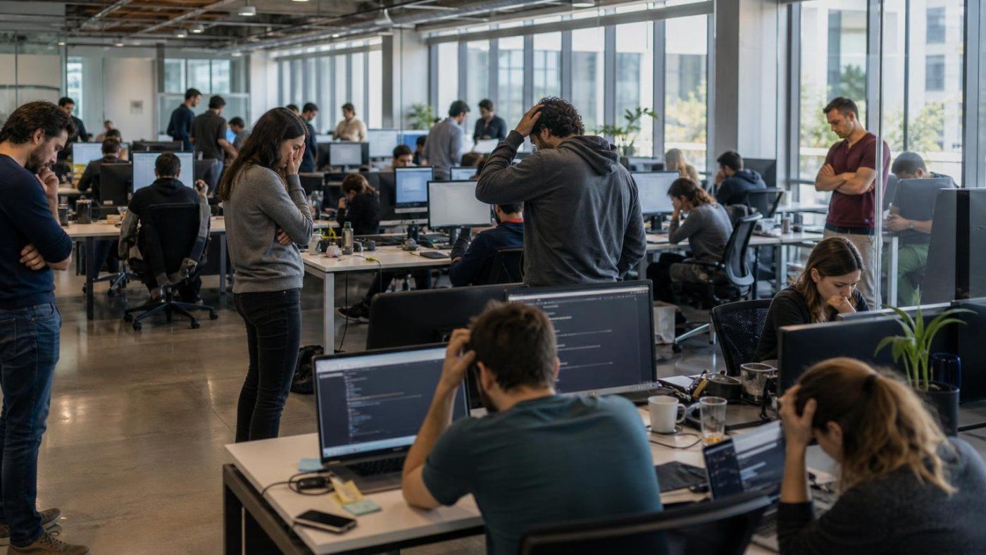 ChatGPT, Gemini, Claude y Grok sufren una caída global con casi 38.000 alertas de ChatGPT en EE. UU.