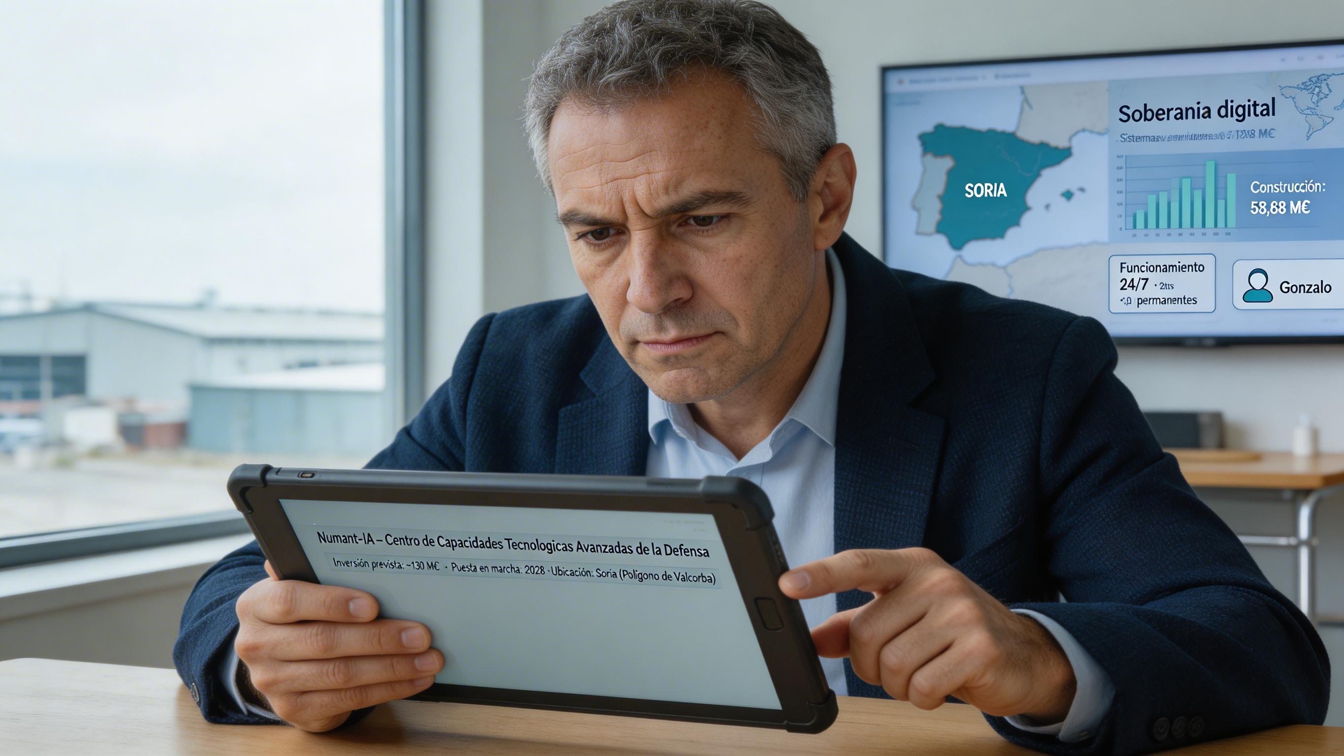 De 70 a casi 130 millones: así se dispara la apuesta por el cerebro militar Numant-IA en Soria