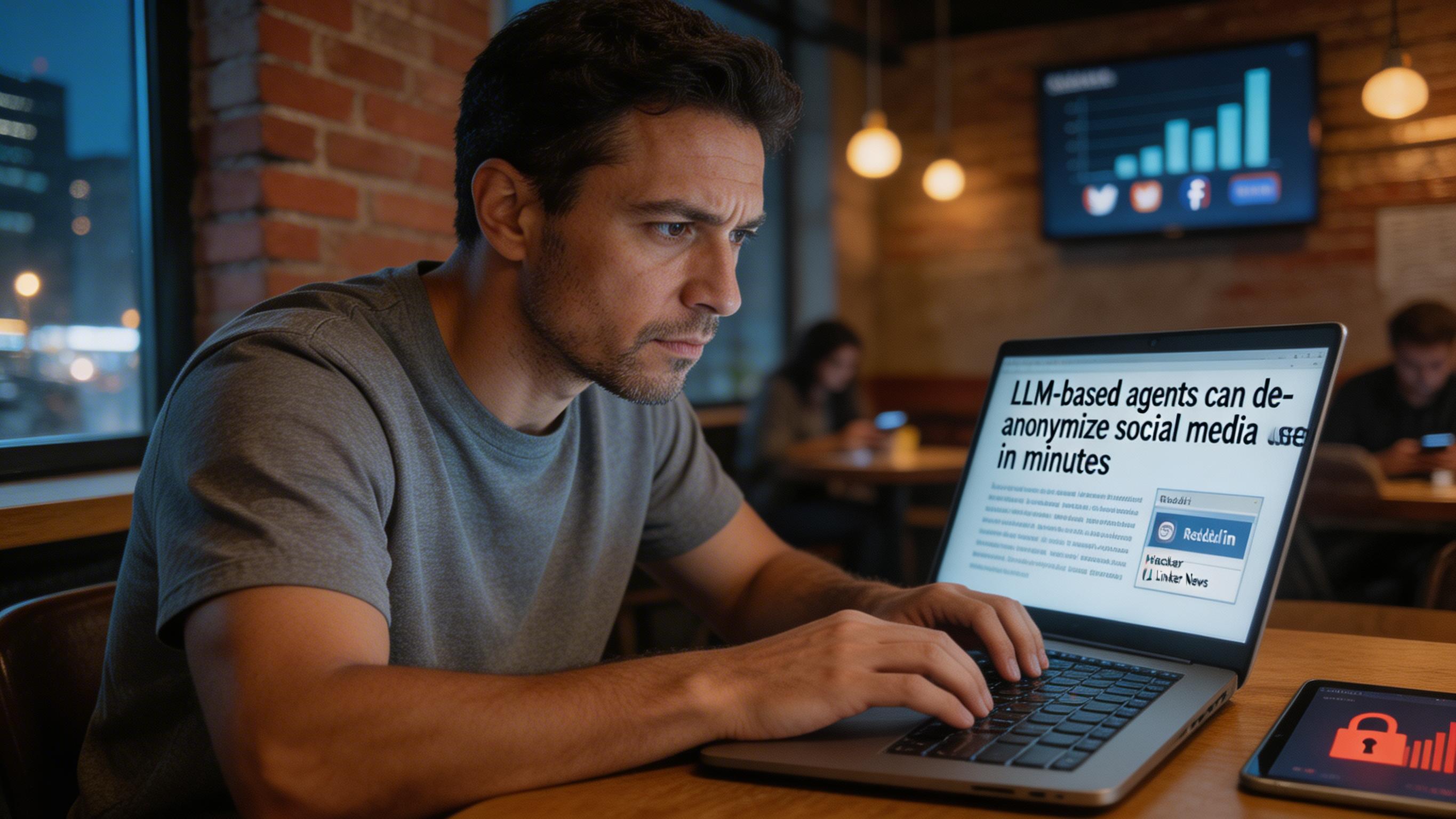 Una IA tarda minutos en vincular tu cuenta anónima con tu perfil real