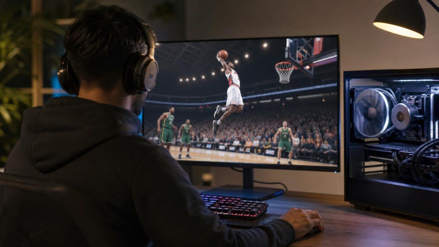 NBA 2K27 estrena DLSS 5 de Nvidia y baja de 192 a 76 FPS sin Multi Frame Generation