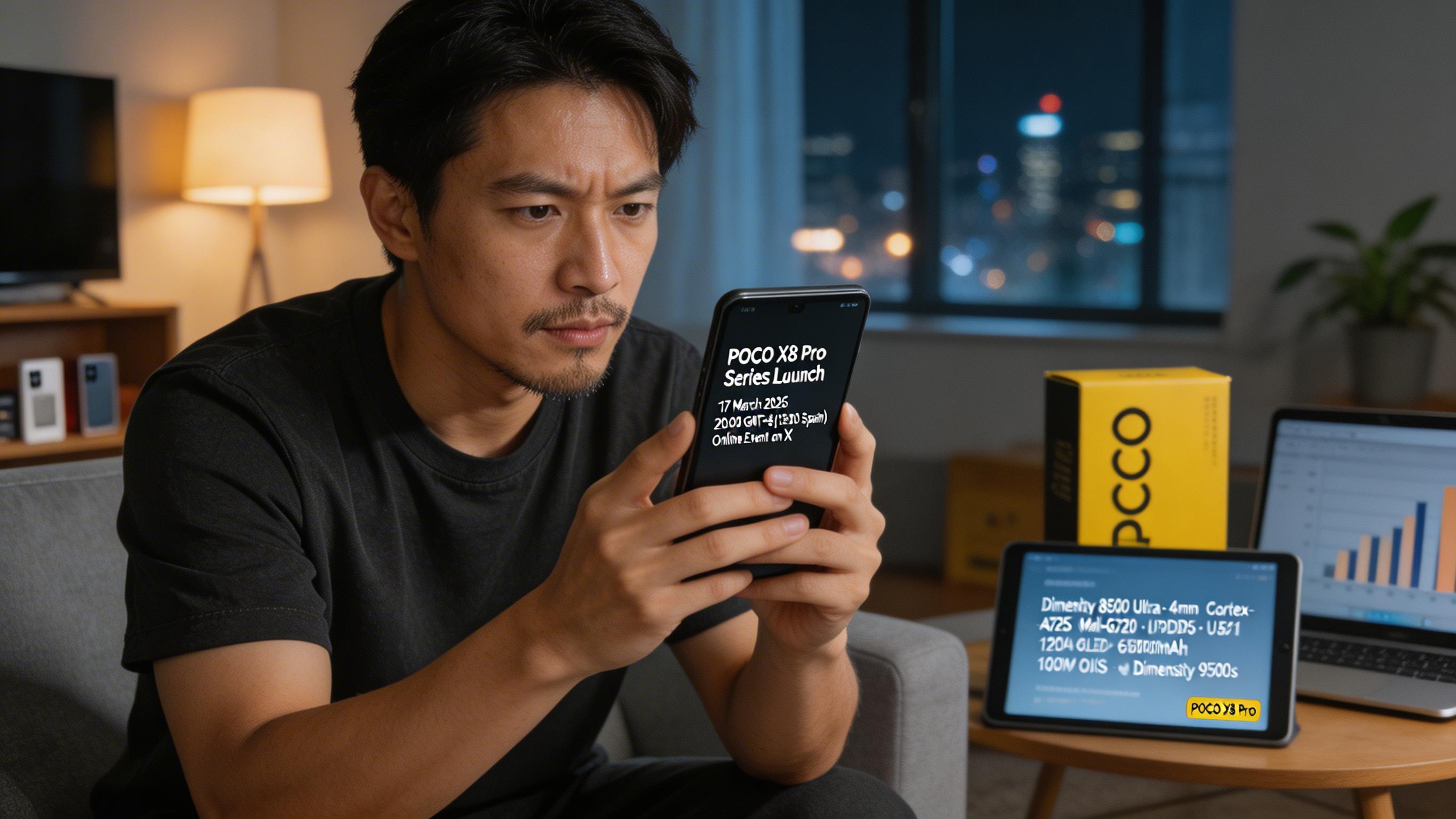 Del 0 al 100% en menos de 30 minutos: así carga la batería de 6.500 mAh del POCO X8 Pro