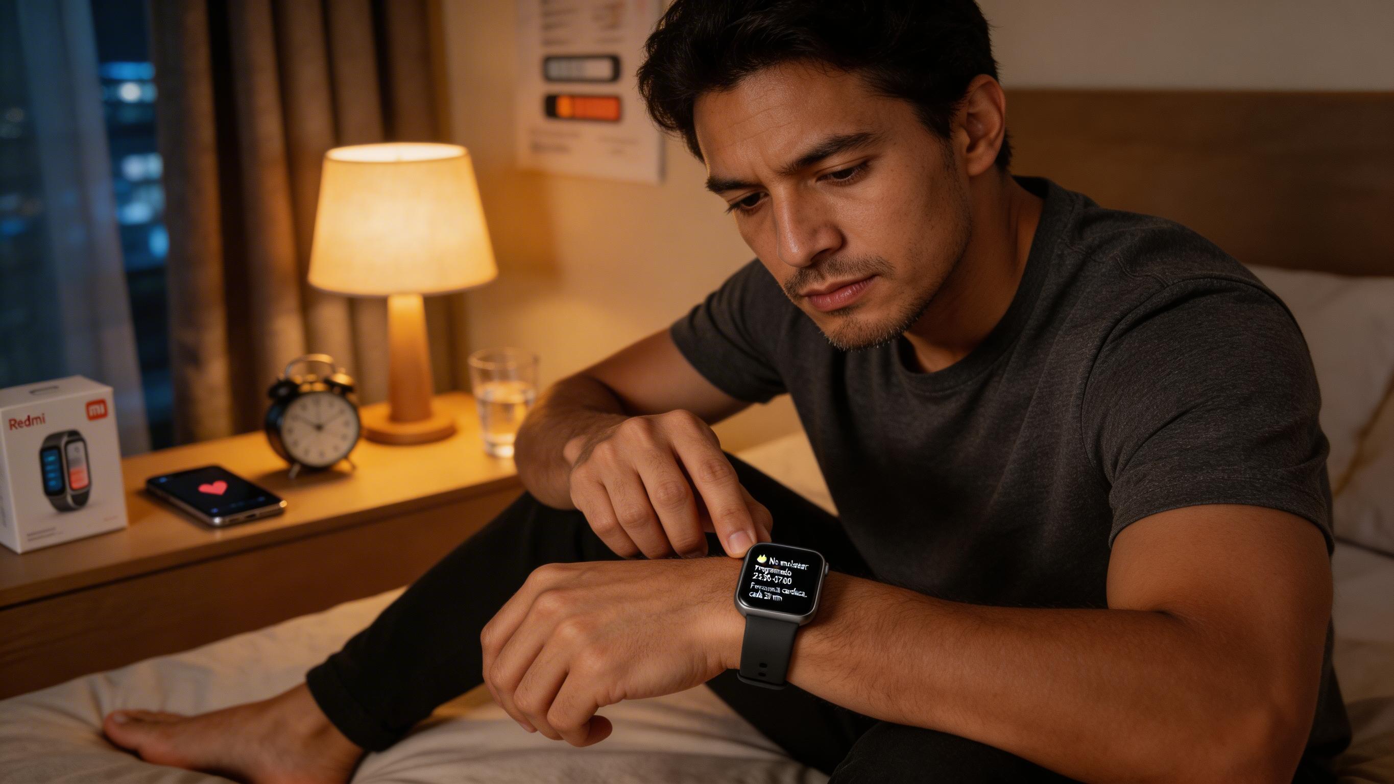 Programar el modo No molestar duplicó la batería de mi reloj Xiaomi
