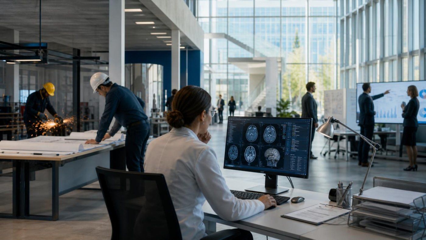 La IA generativa expone más a médicos, ingenieros y directivos que a empleos manuales, según un estudio de la Comisión Europea