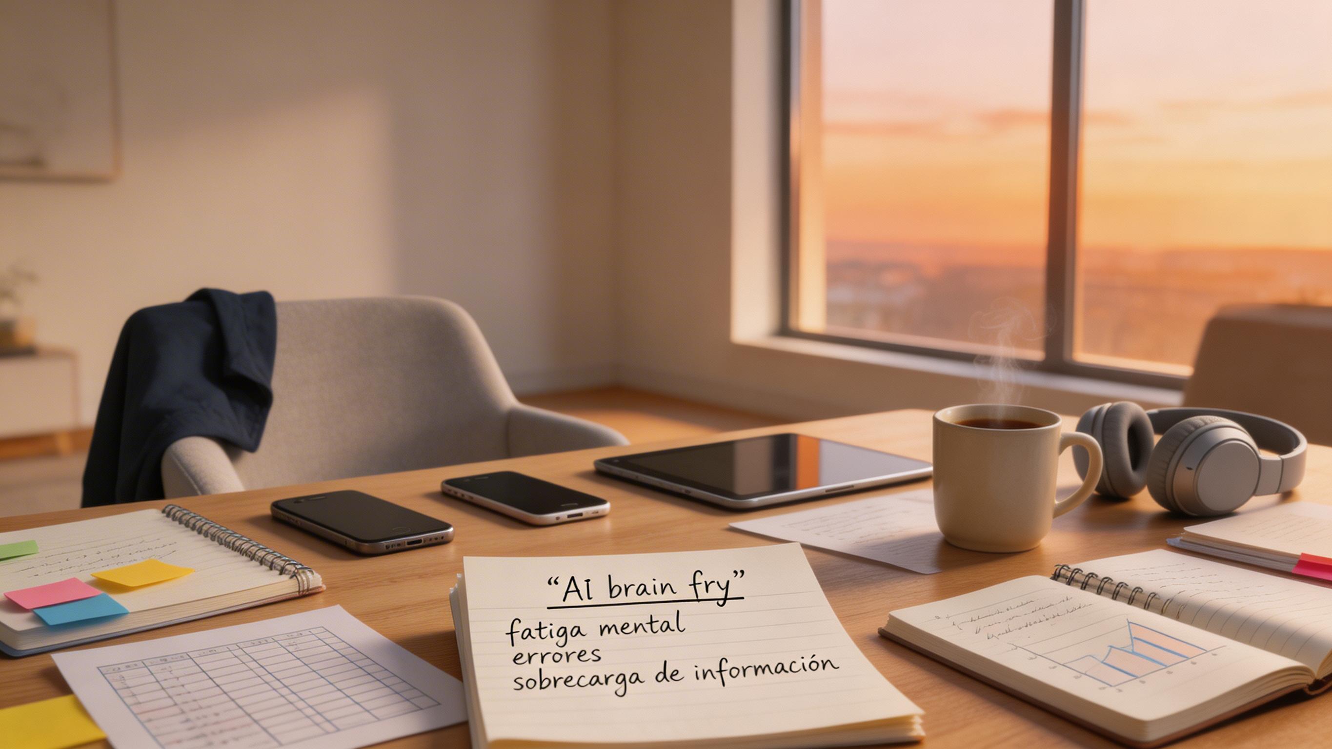 El 14% sufre ‘cerebro frito por la IA’ tras largas conversaciones con chatbots