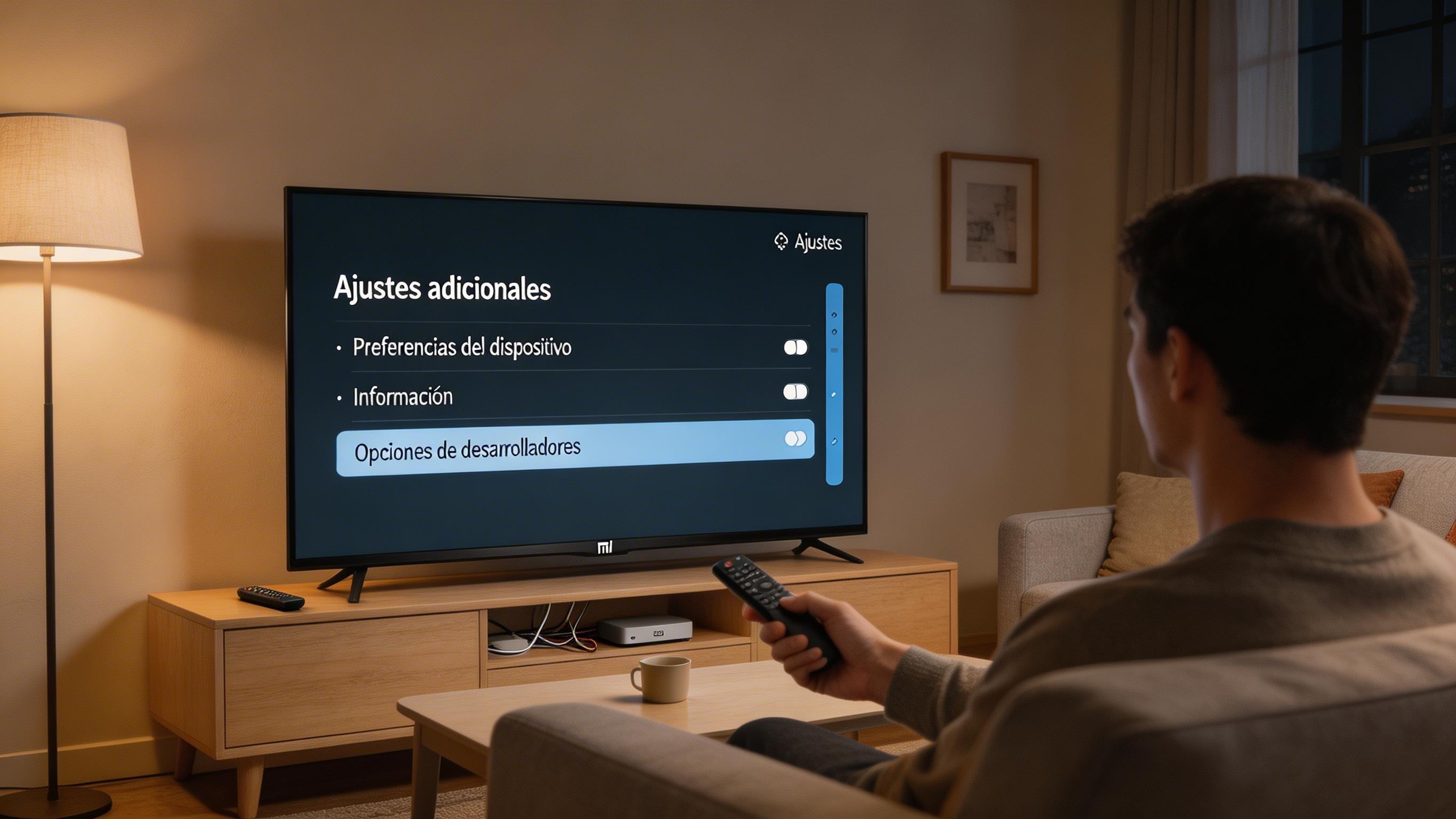 El truco de las 7 pulsaciones que libera el modo desarrollador oculto en tu tele Xiaomi