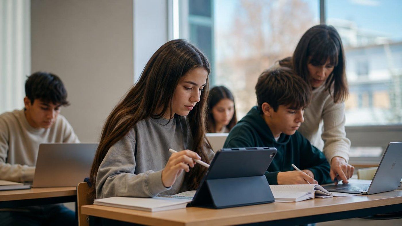 PISA 2025: la OCDE cae en matemáticas y lectura mientras la IA ya entra en clase