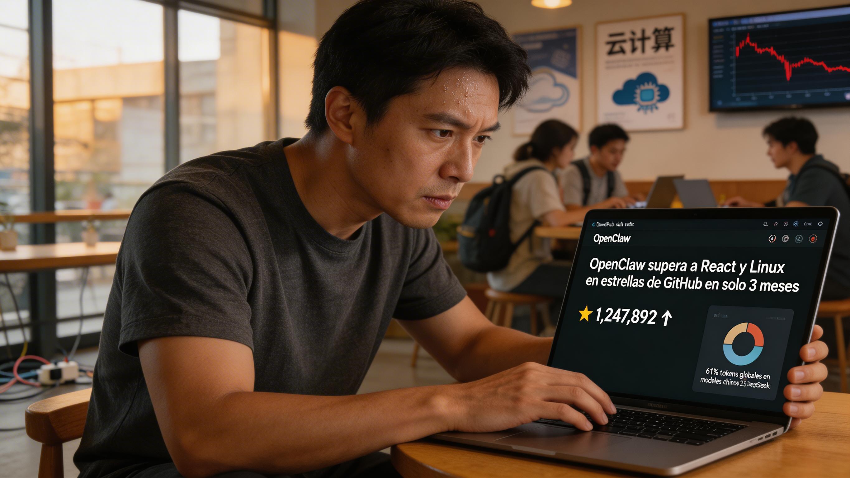 En tres meses OpenClaw supera en estrellas de GitHub a react y linux: ¿qué significa este récord?